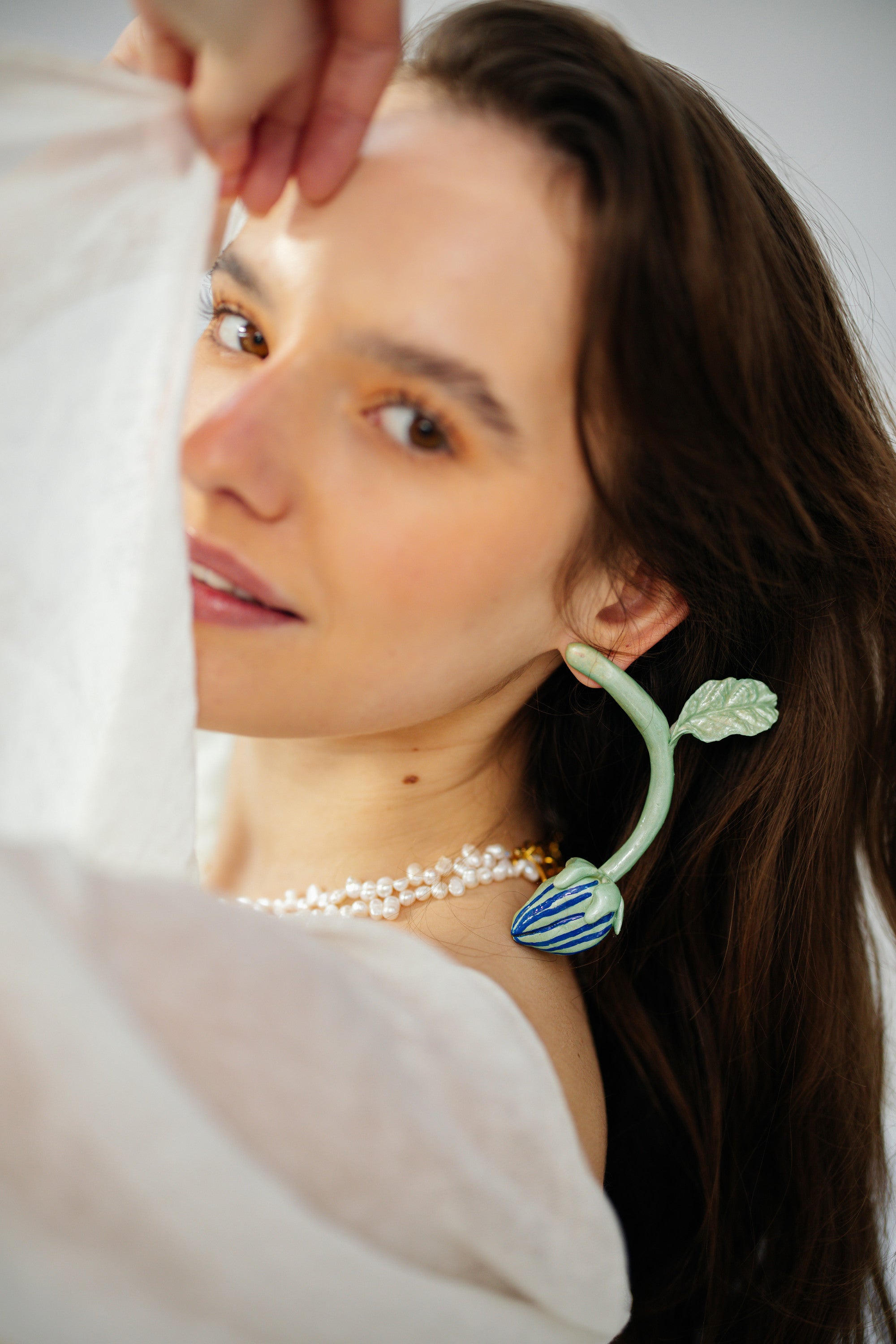 MARIEL - Big Bud Shaped Earrings- S/S '26