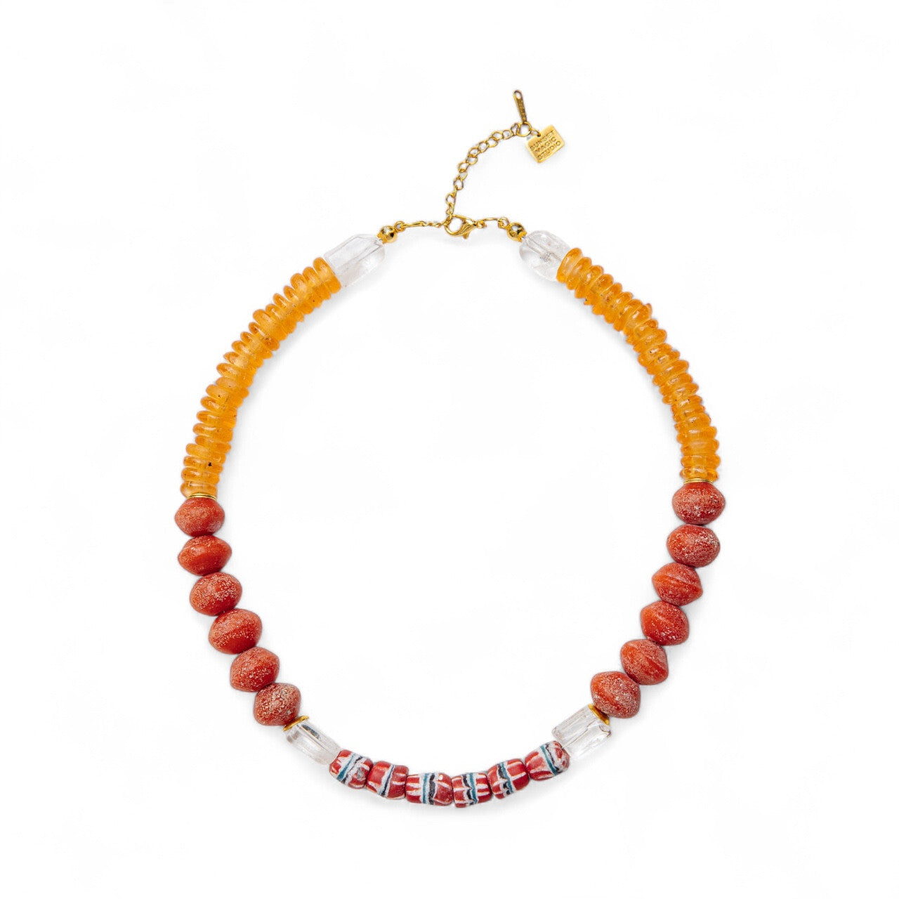 No.23 - Crystal Quartz Detailed Necklace - A/W 25-26 Silent Reverie