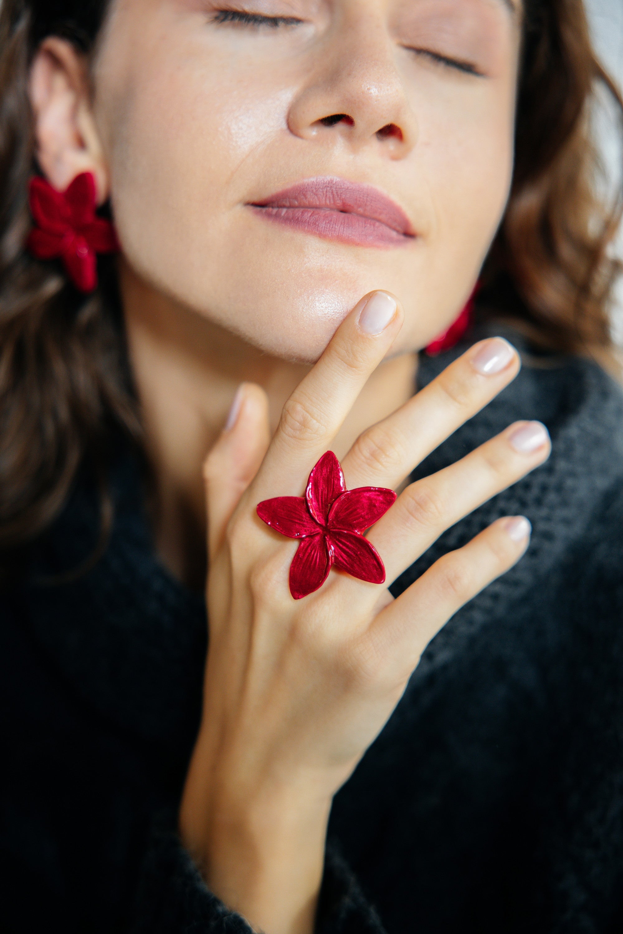CERISE - Minimal Metallic Adjustable Ring - A/W 25-26 Silent Reverie