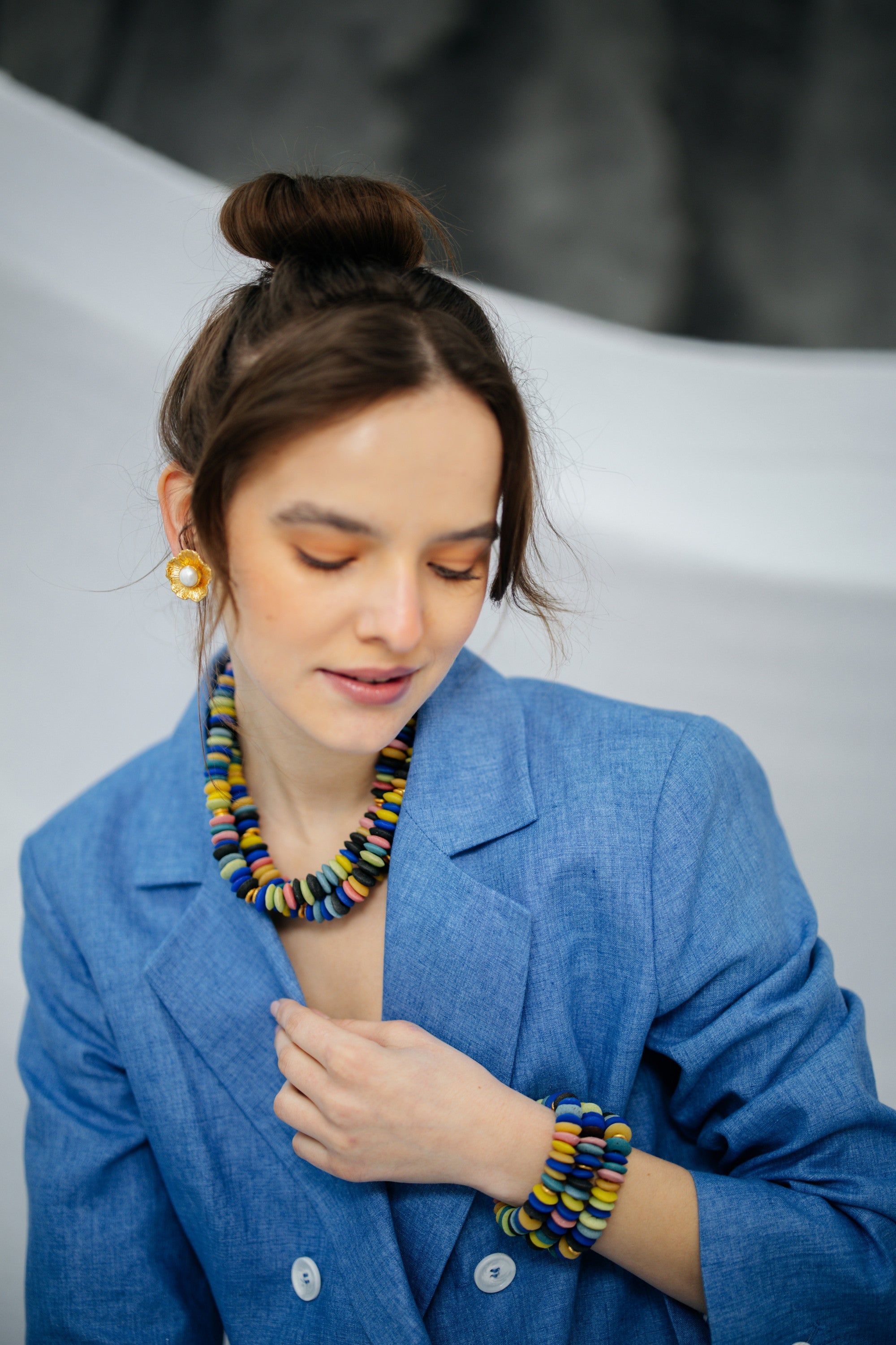 No.17 - Mixed African Glass Necklace - S/S '26