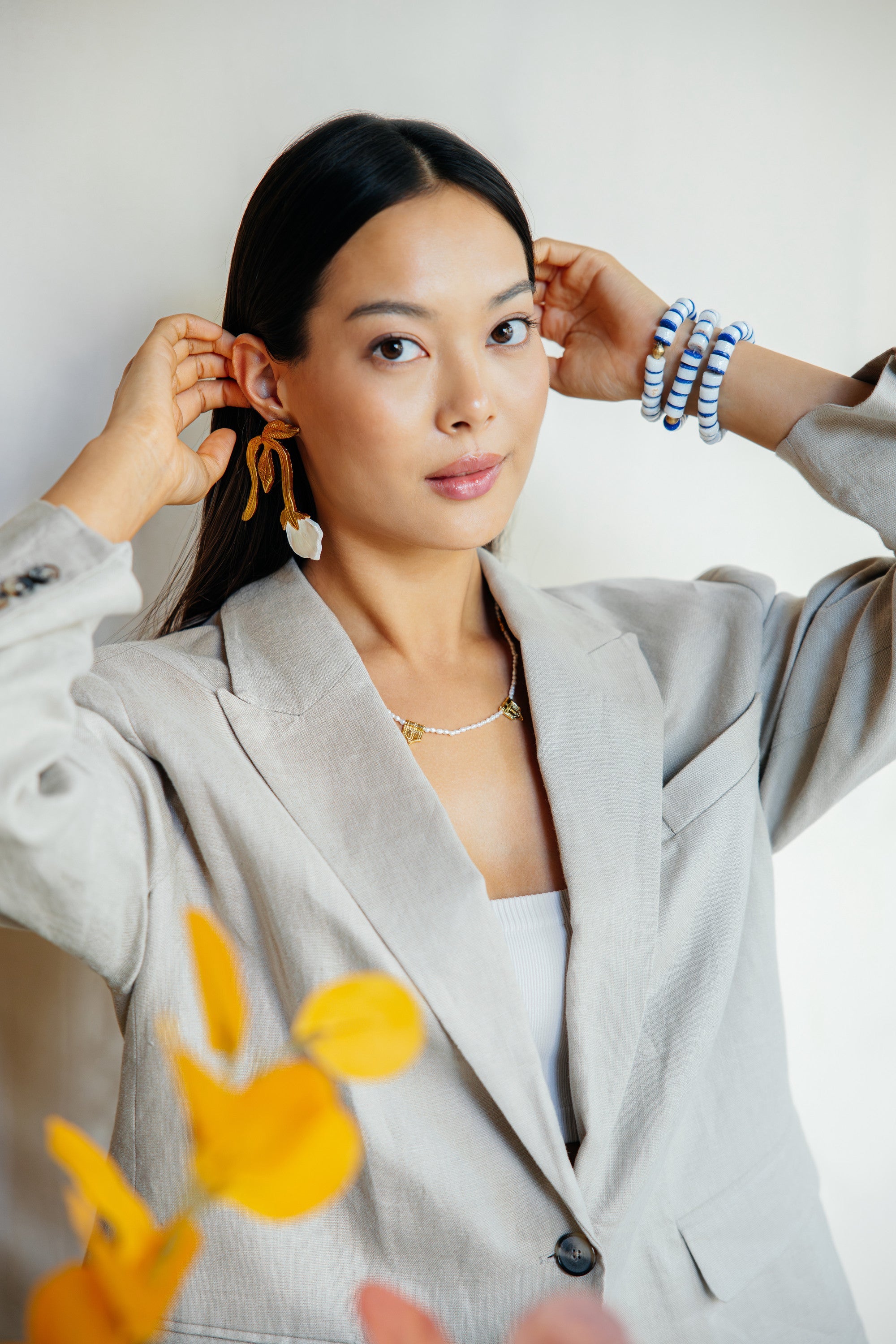 KARIA - Floral Earrings