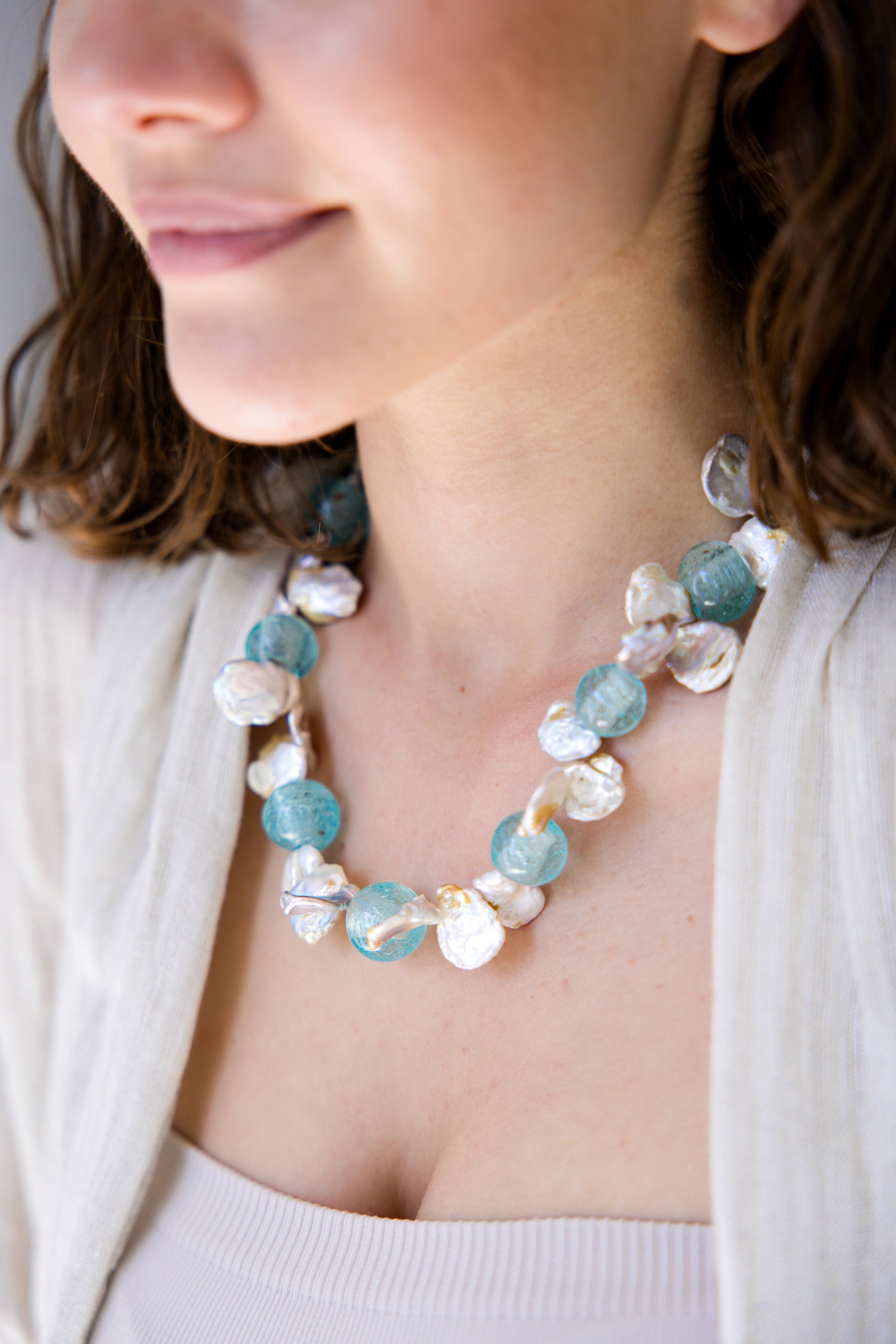 AQUARIA MARE - Sea Glass Necklace