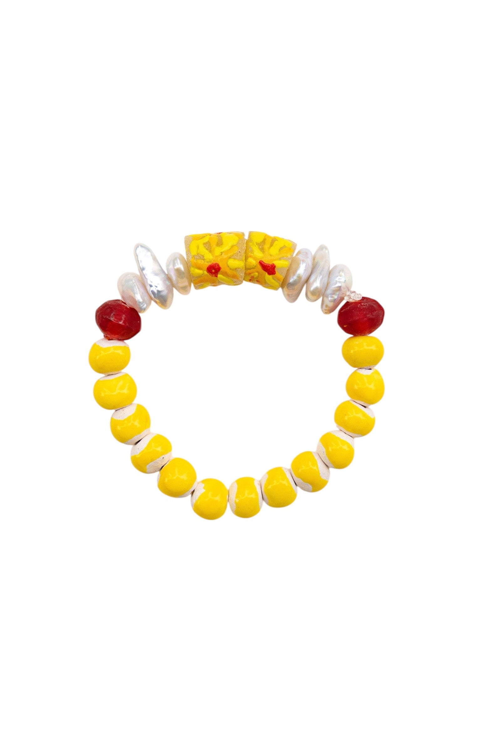 No.56 - Pearl Detailed Bracelet - S/S '26