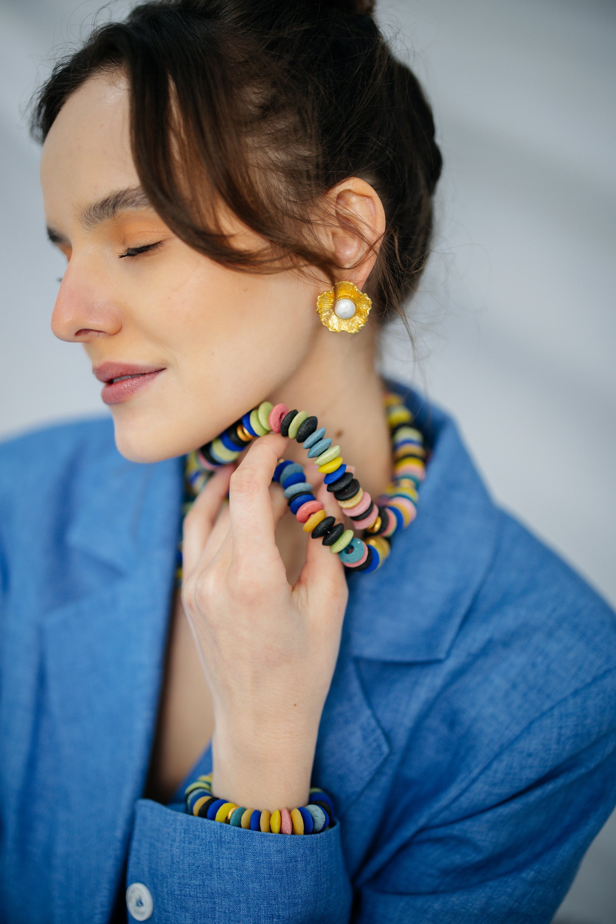No.17 - Mixed African Glass Necklace - S/S '26