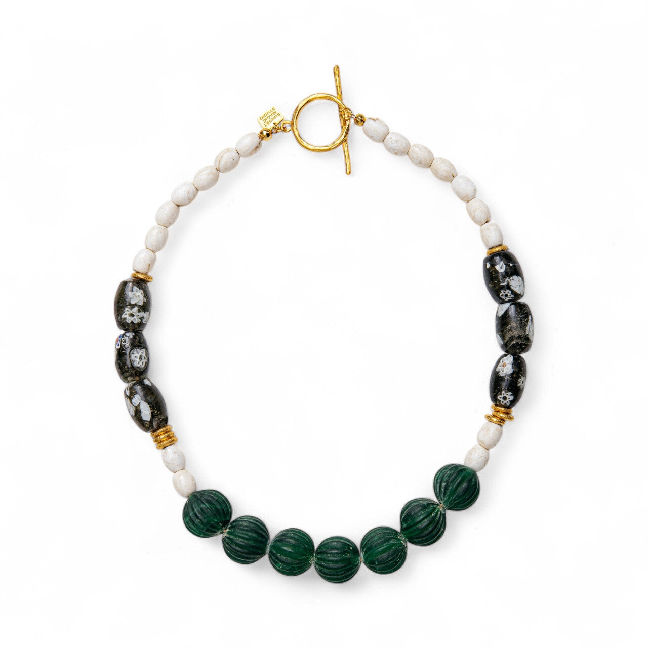No.12 - Handmade Special African Bead Necklace - A/W 25-26 Silent Reverie