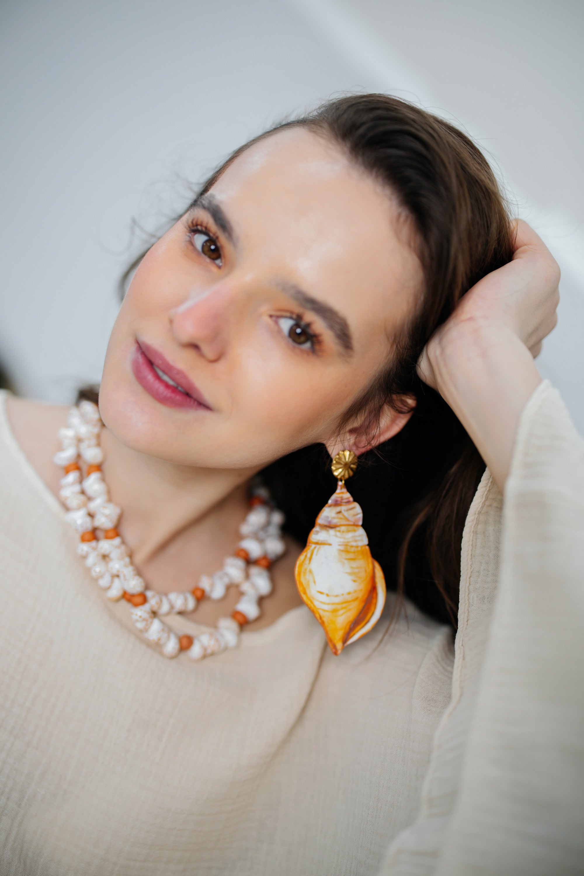 ATLANTIS - Asymmetrical Shell Earrings - S/S '26