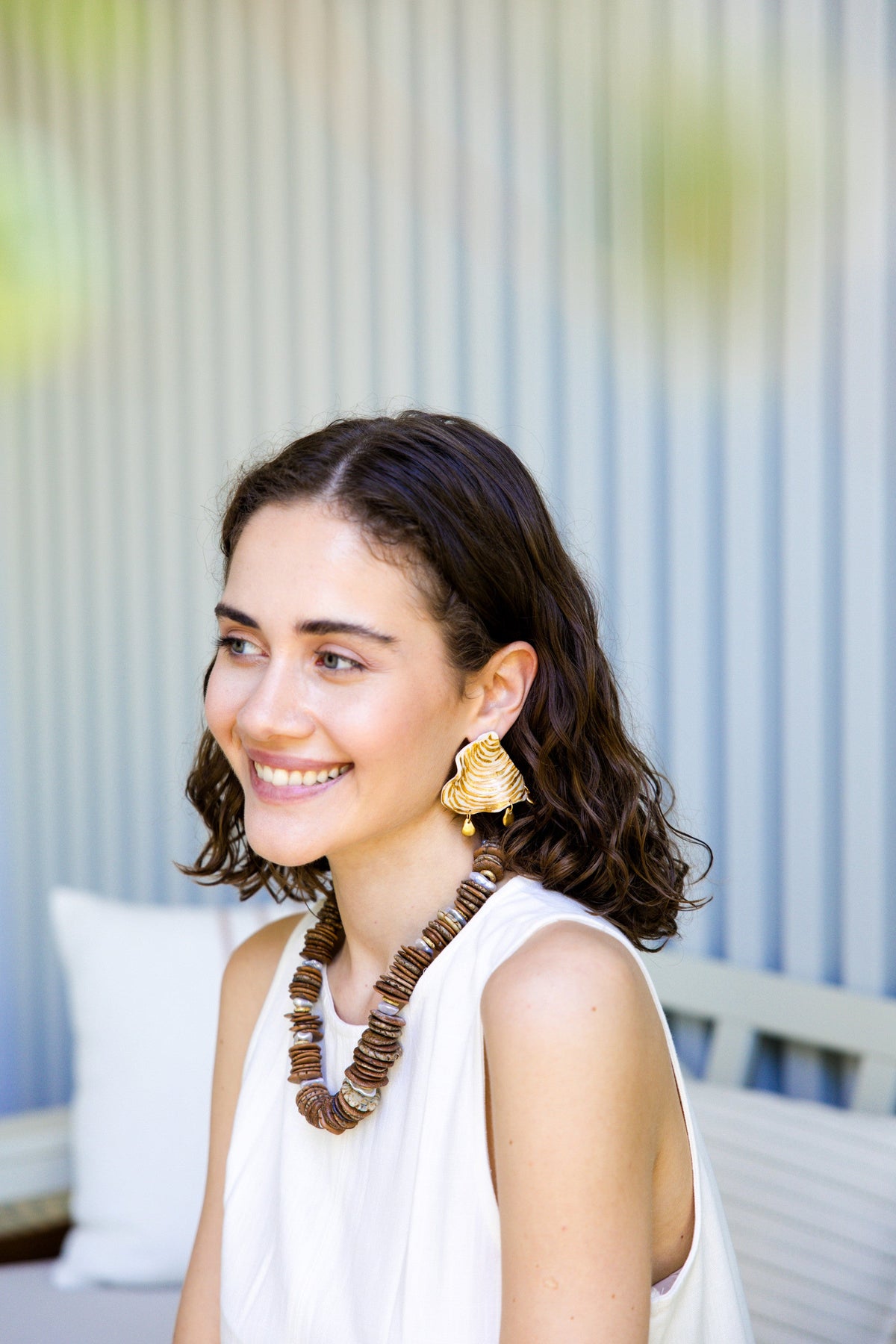 CORDELIA SHELL - Seashell Earrings