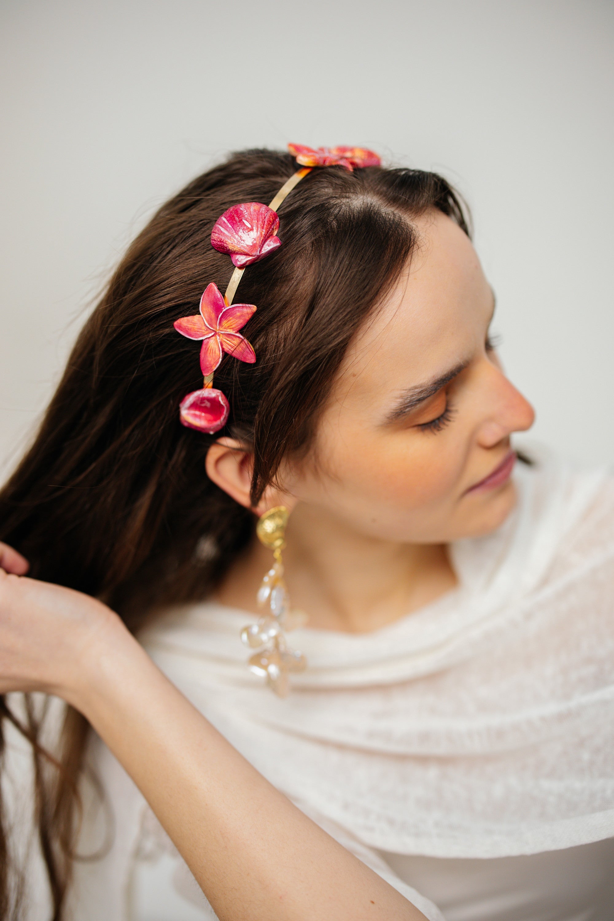 SIREN BLOOM - Polymer Clay Tiara - S/S '26