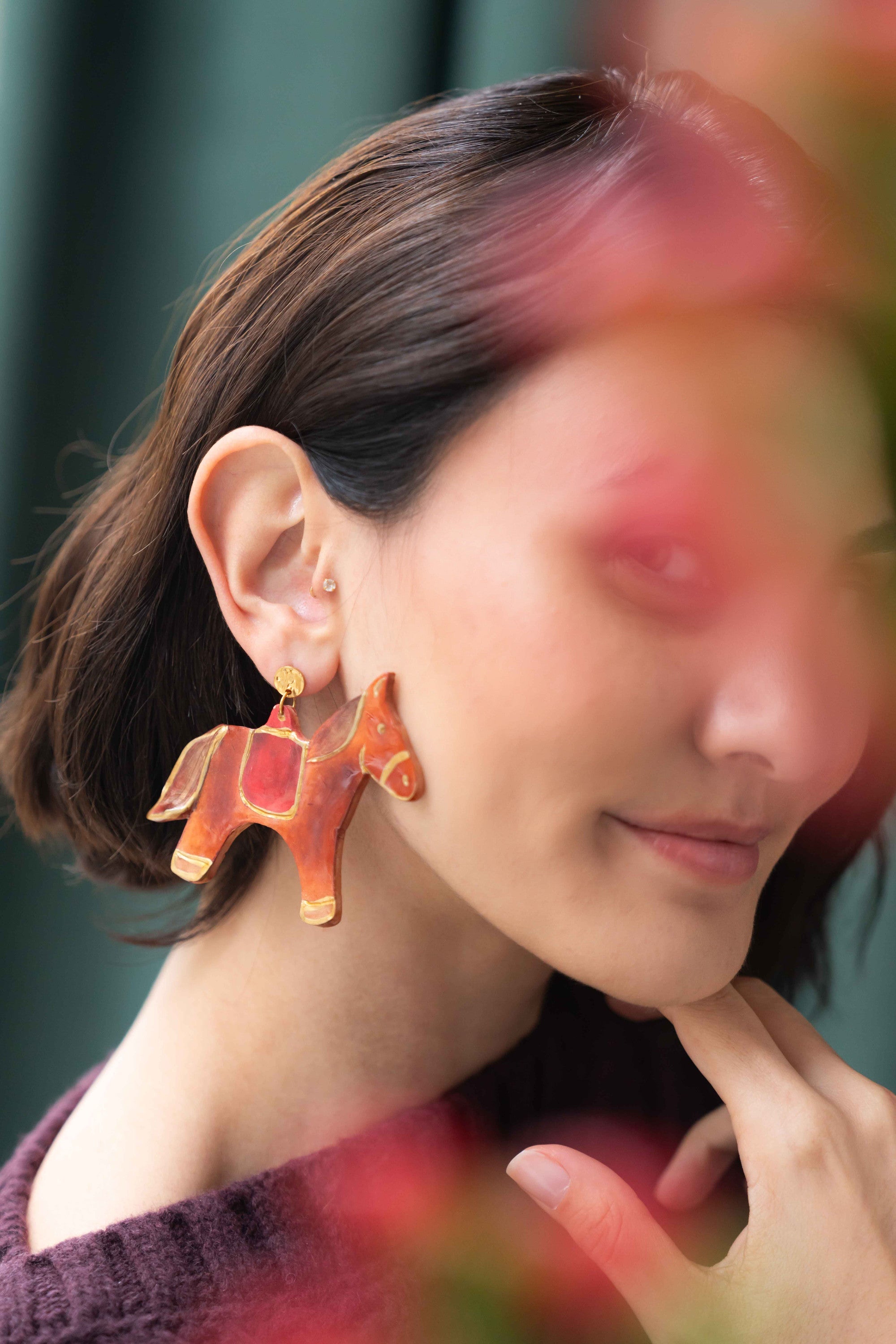 SYLVA - Horse Shaped Earring