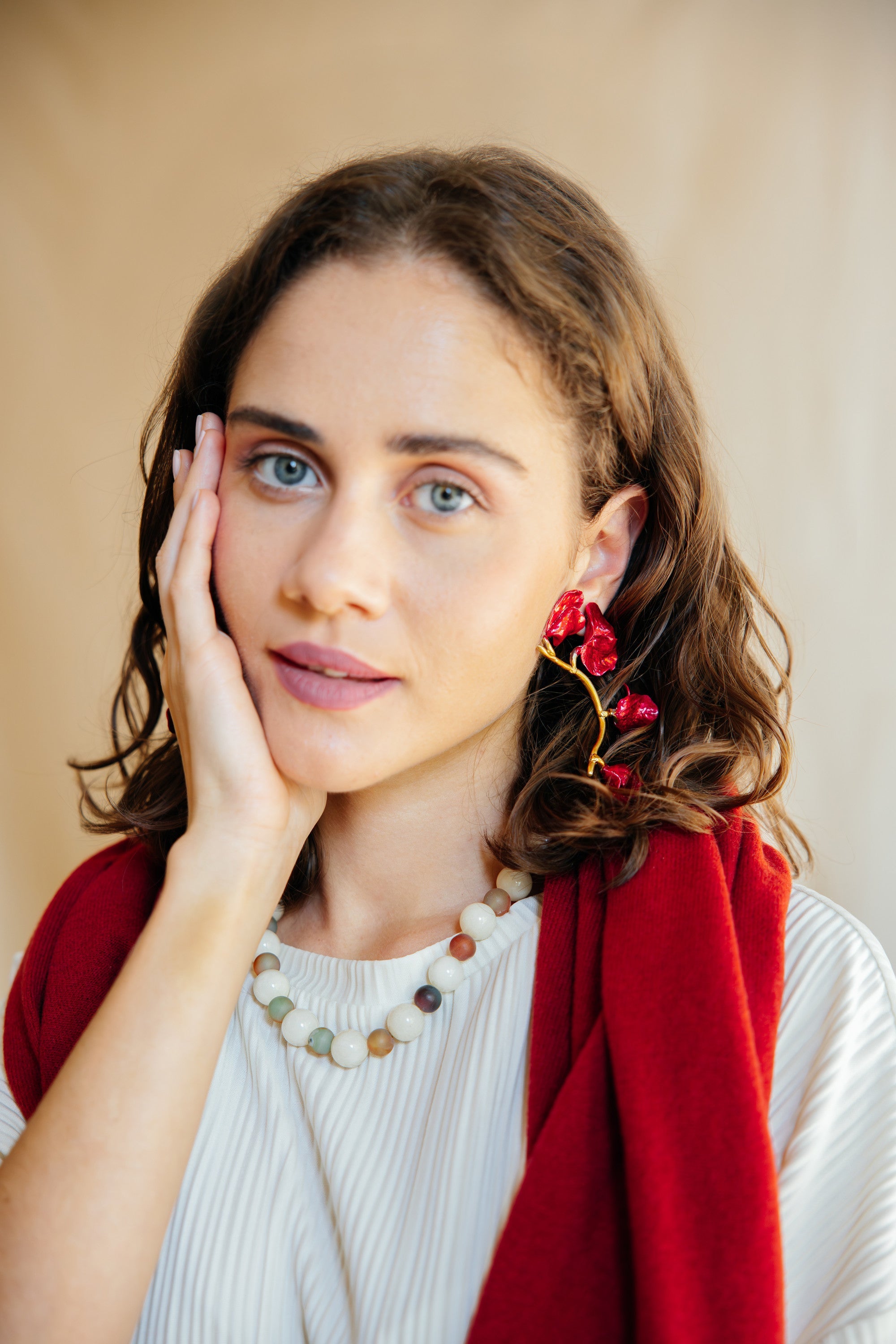 No.27 - Agate Stone Necklace - A/W 25-26 Silent Reverie