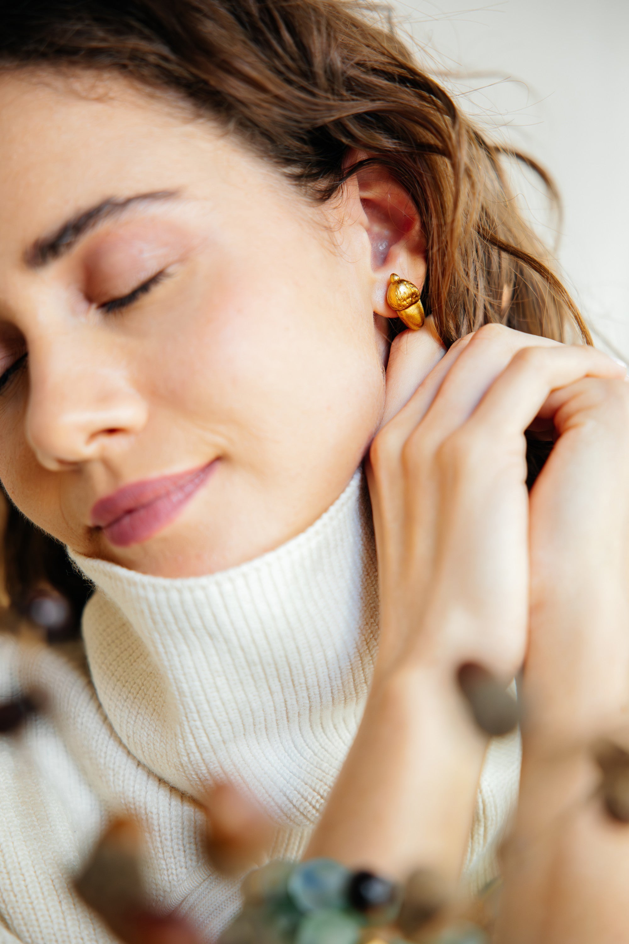 ACORNE - Minimal Earring - A/W 25-26 Silent Reverie