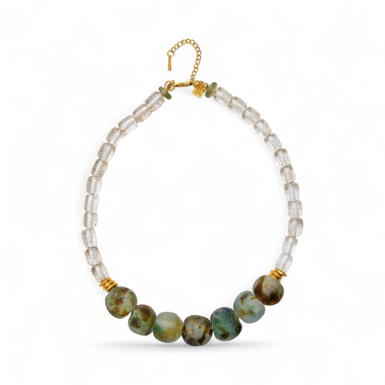 No.26 - Handmade Glass Bead Necklace - A/W 25-26 Silent Reverie
