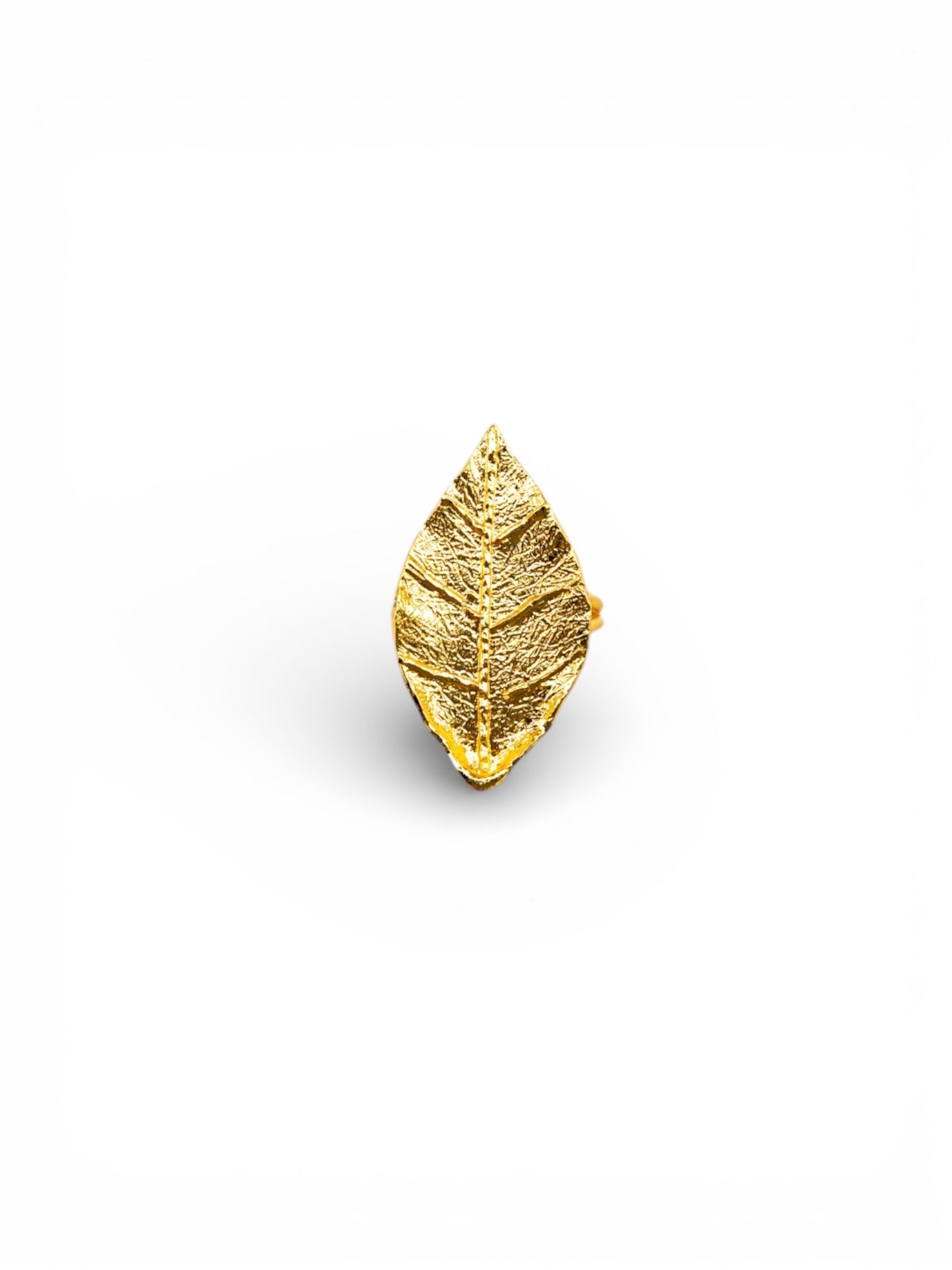 No.6 - Minimal Leaf Ring - S/S '26 Dear, Sunset