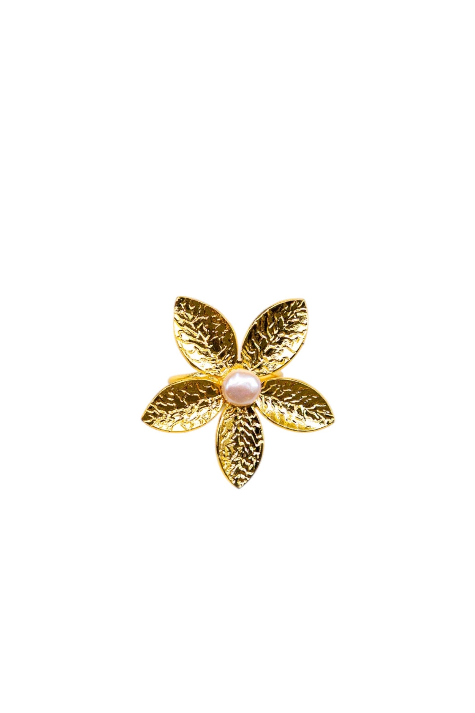 No.5 - Minimal Pearl Ring - S/S '26 Dear, Sunset