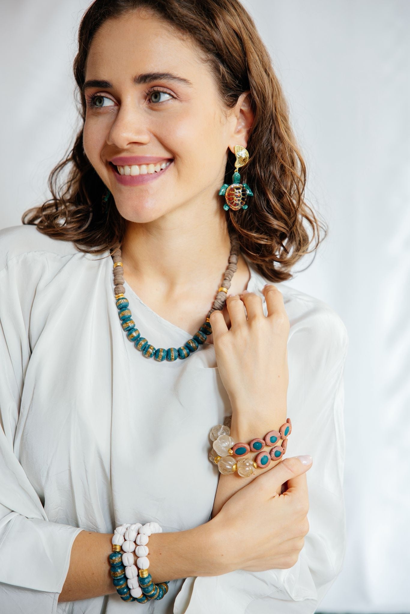 CARETTA D’ORO - Turtle Shaped Earring