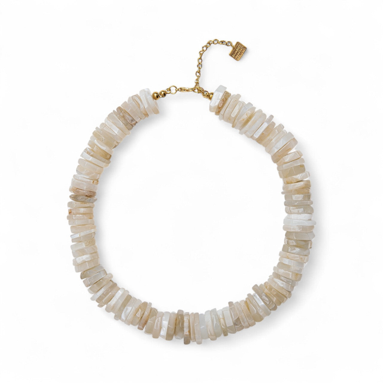 No.9 - Moonstone Row Necklace - A/W 25-26 Silent Reverie