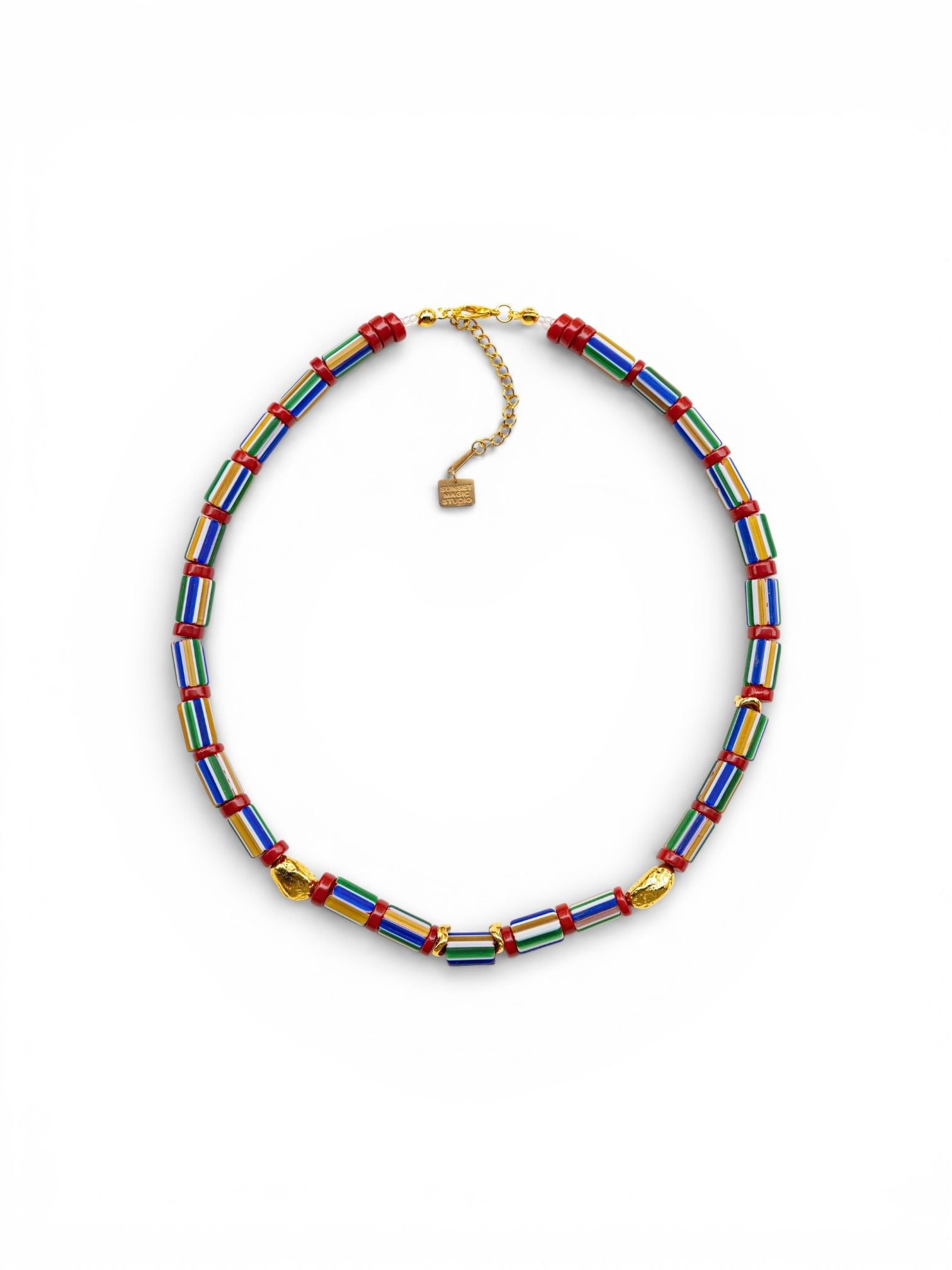 No.43 - African Colorful Brass Necklace - S/S '26