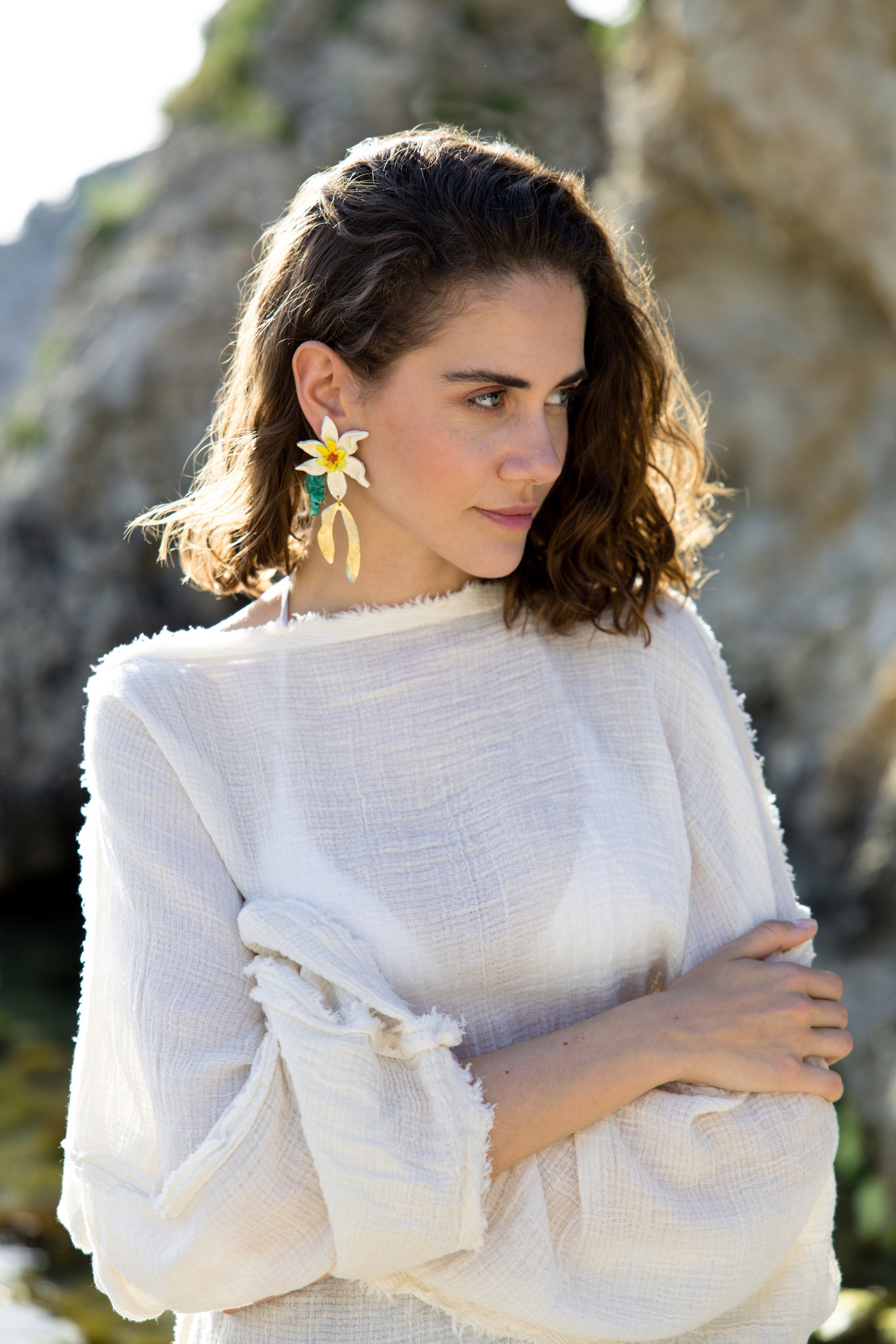 SOLIS - Floral Summer Earrings