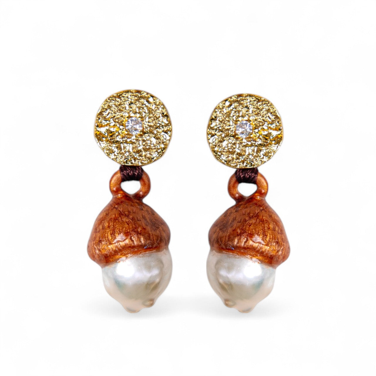 ACORN 'DOR - Acorn Form Pearl Earring - A/W 25-26 Silent Reverie