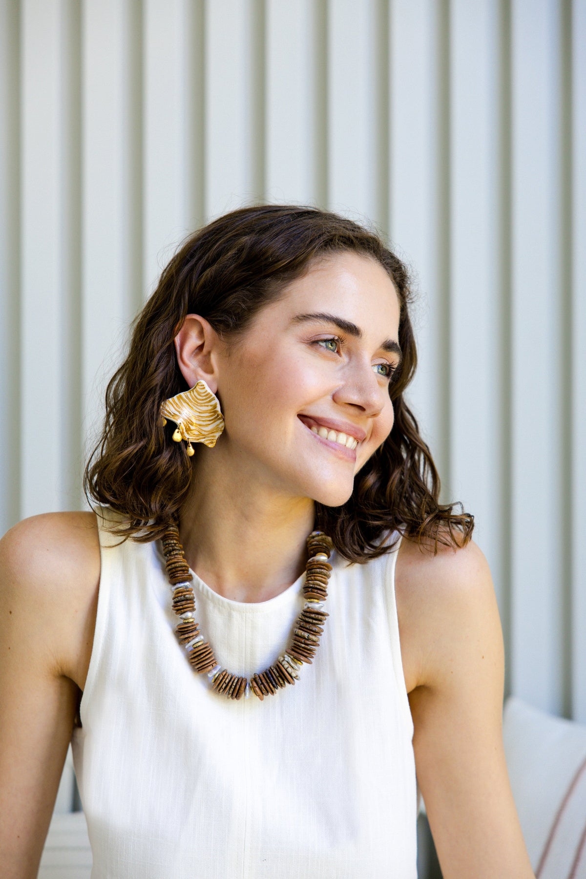 CORDELIA SHELL - Seashell Earrings