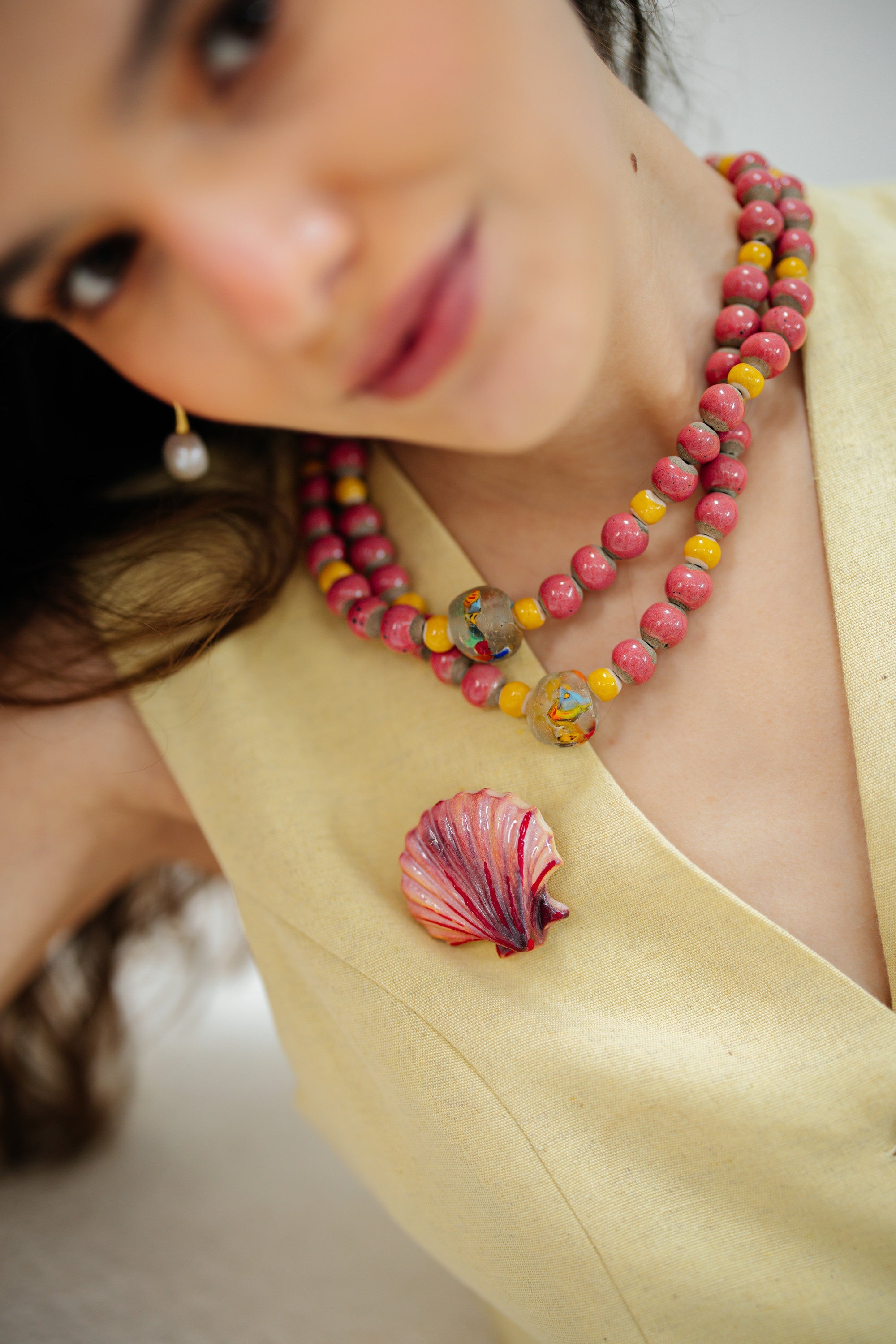 No.38 - African Ceramic Necklace - S/S '26