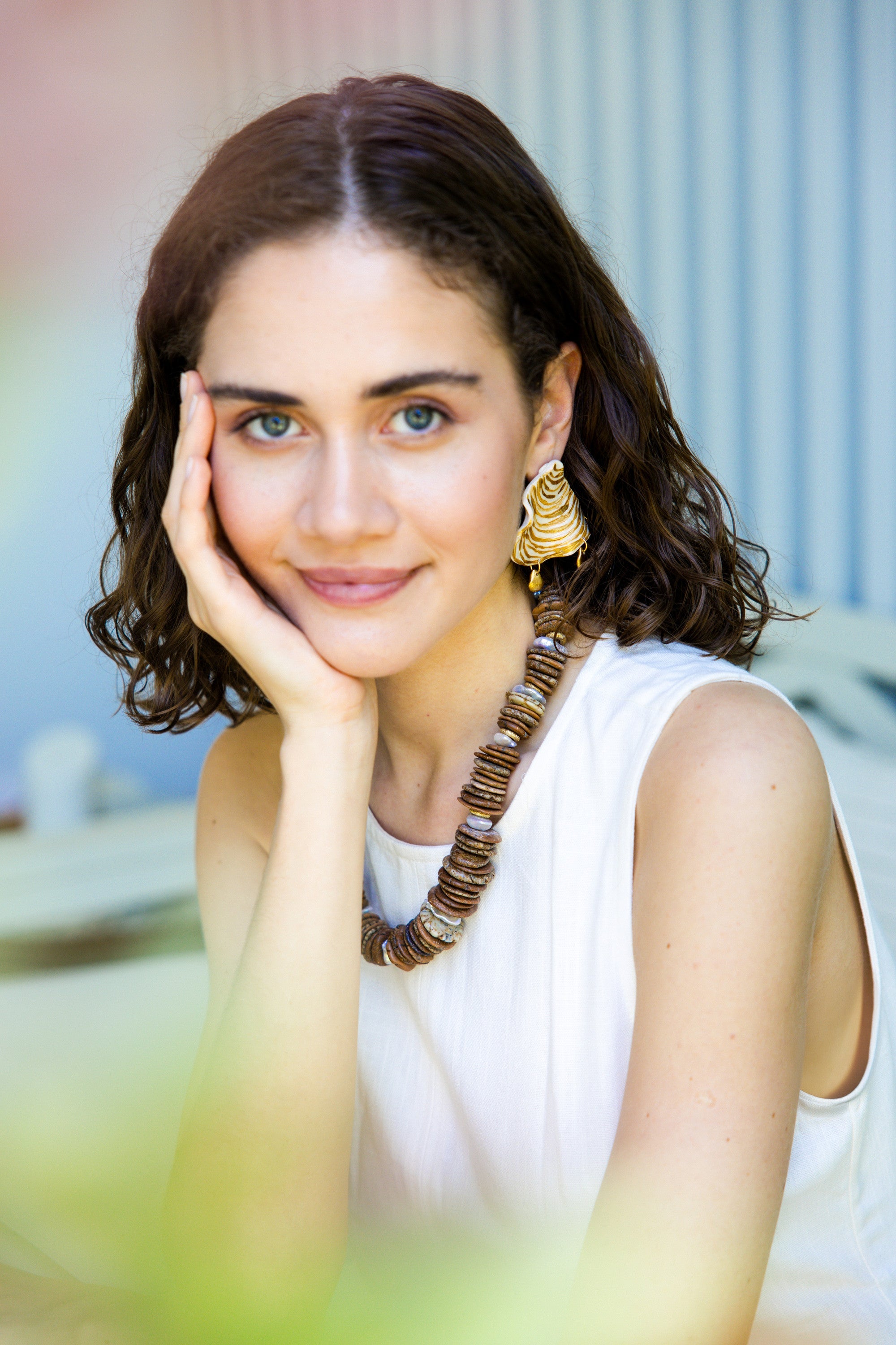 CORDELIA SHELL - Seashell Earrings