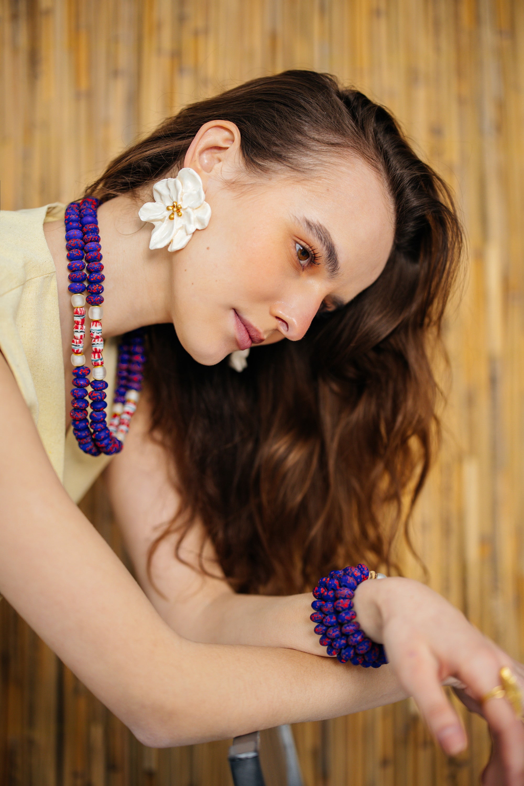 No.20 - African Glass Bead Necklace - S/S '26