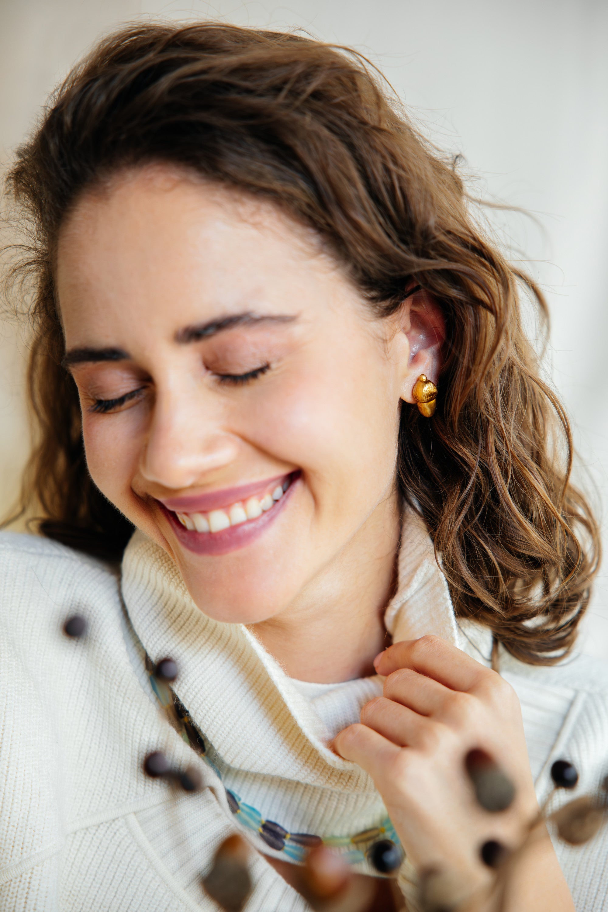 ACORNE - Minimal Earring - A/W 25-26 Silent Reverie