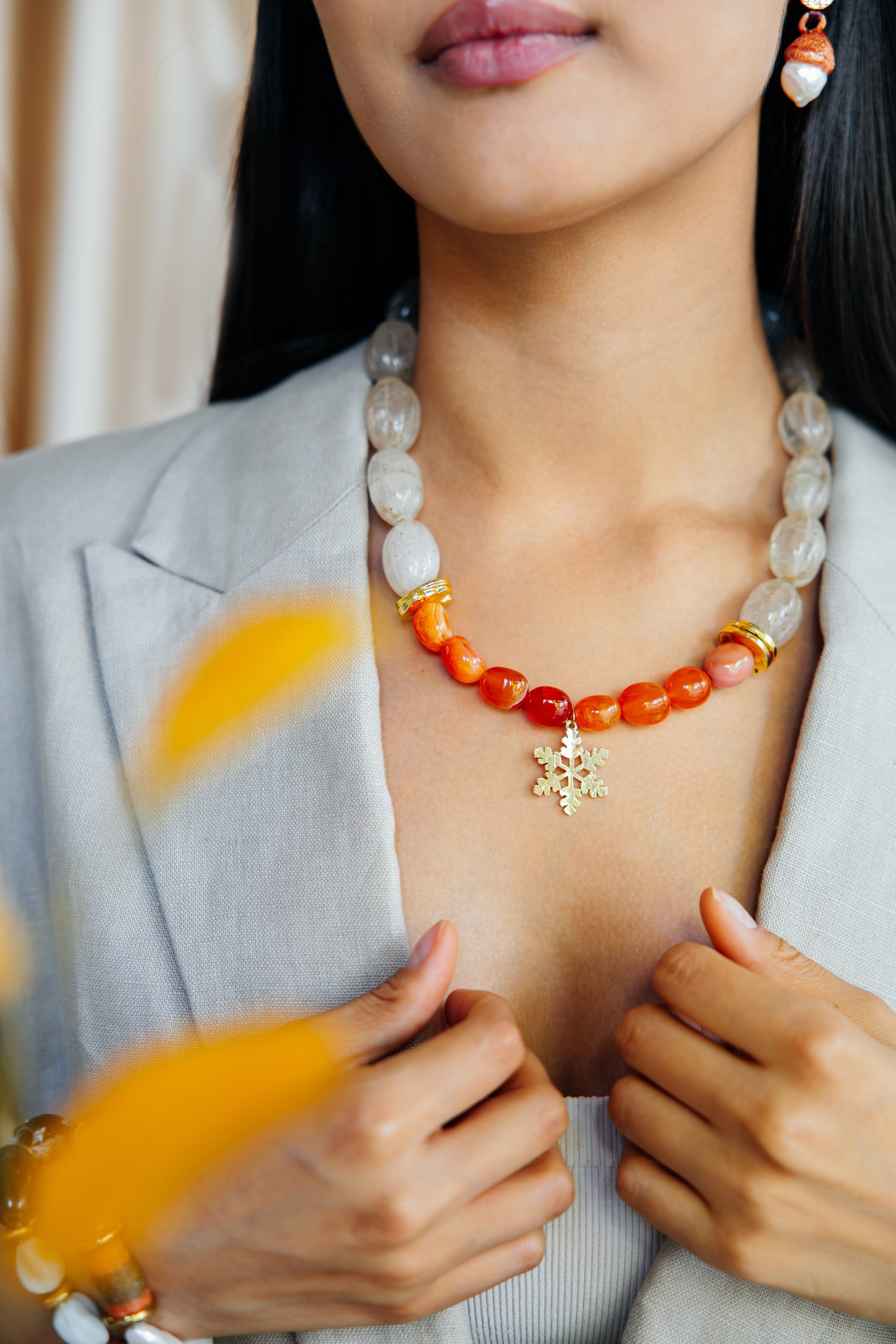 SOLSTICE - Himalayan Jade Necklace - A/W 25-26 Silent Reverie