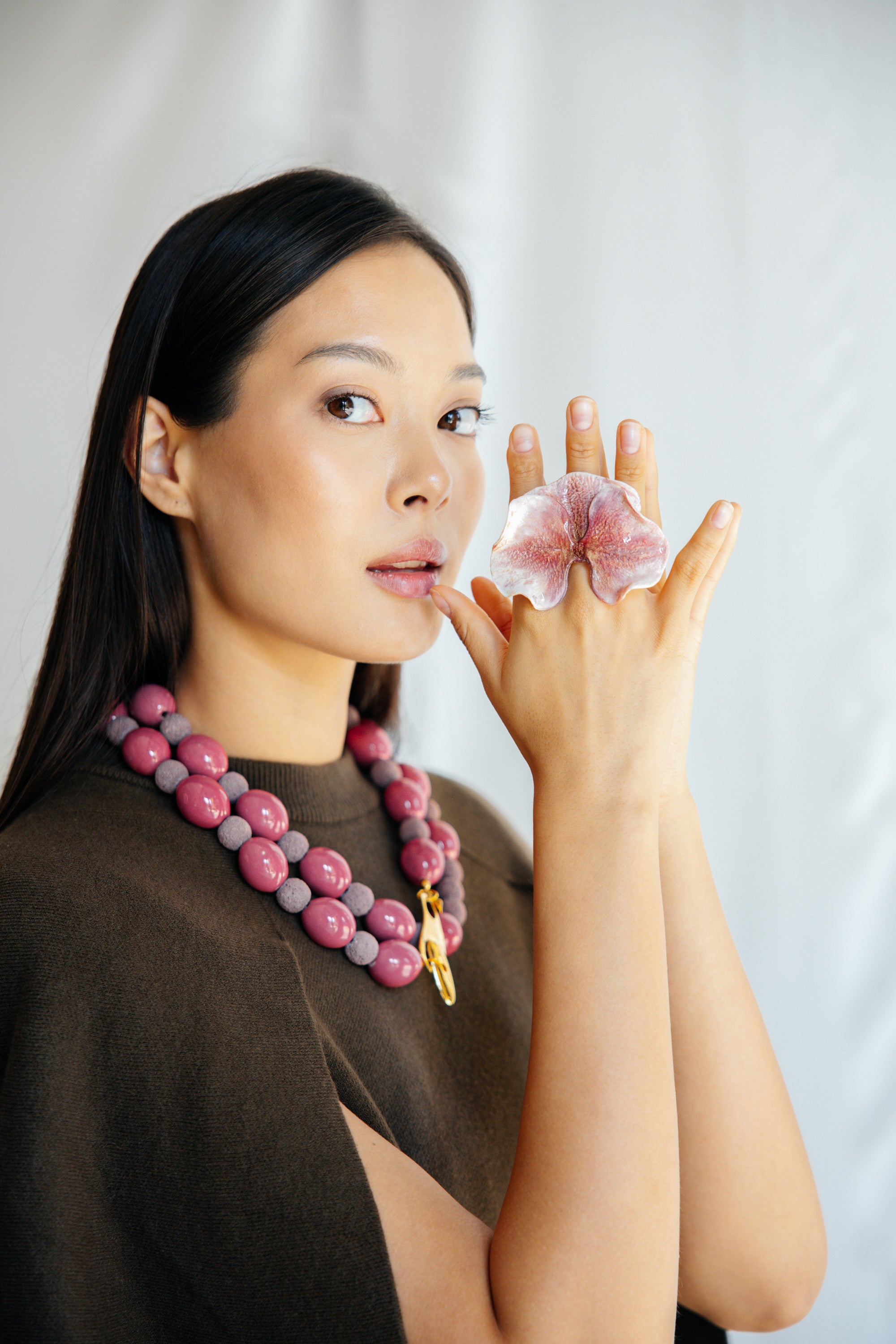 No.17 - Lava Stone Necklace - A/W 25-26 Silent Reverie