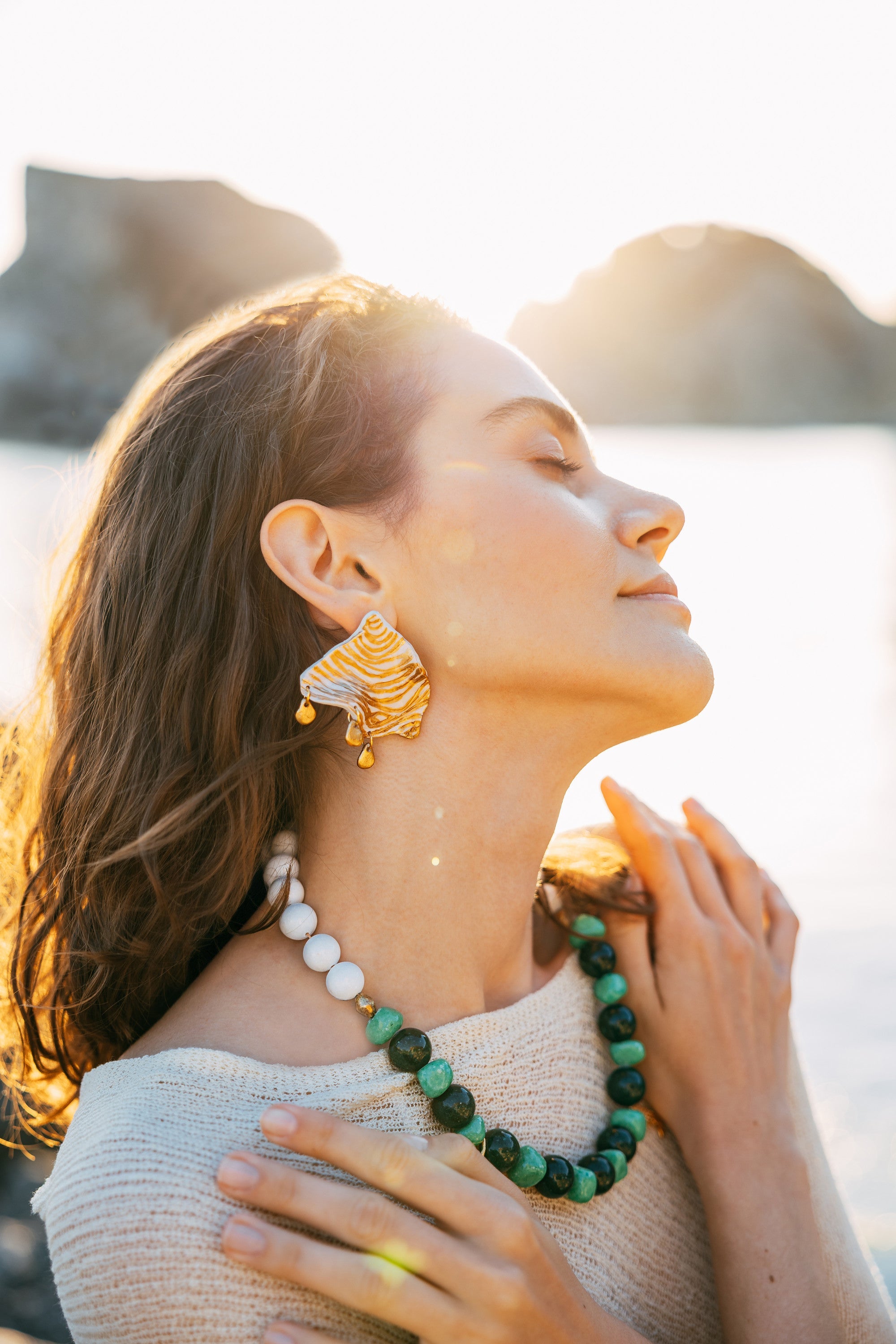 CORDELIA SHELL - Seashell Earrings