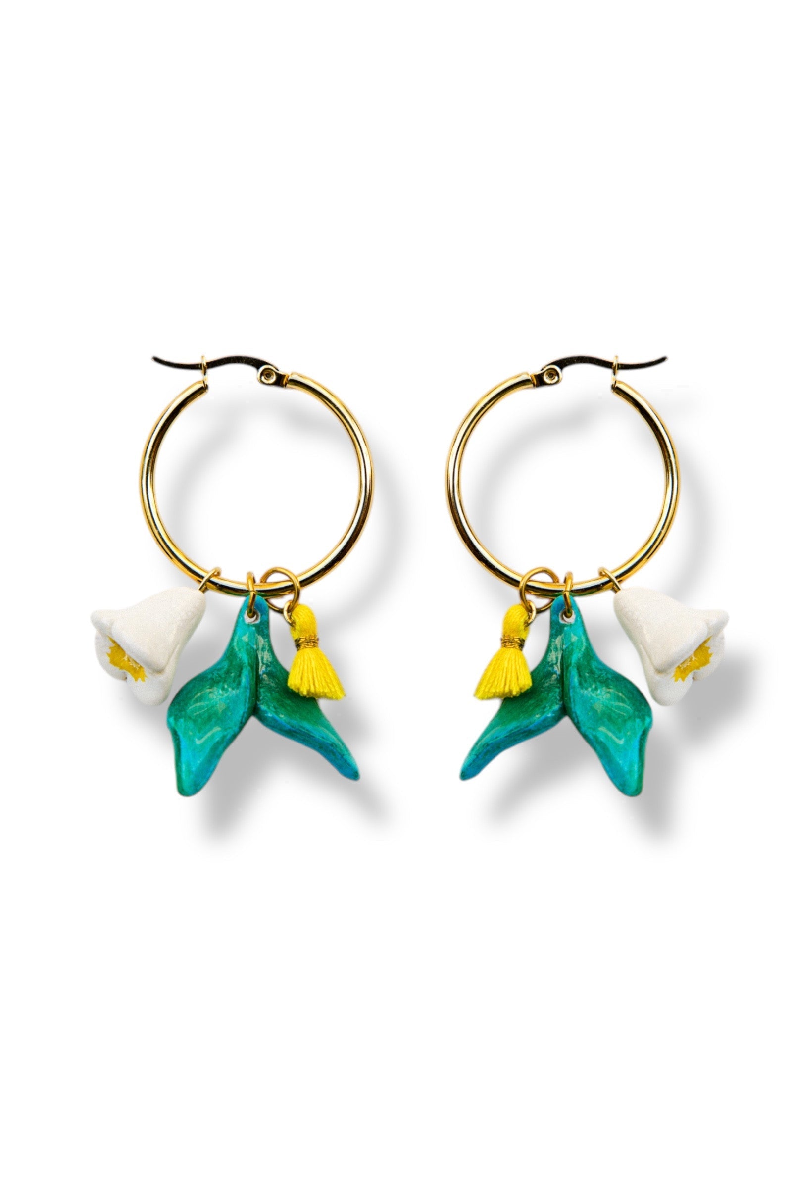 MAELYN - Hoop Earring with Charms