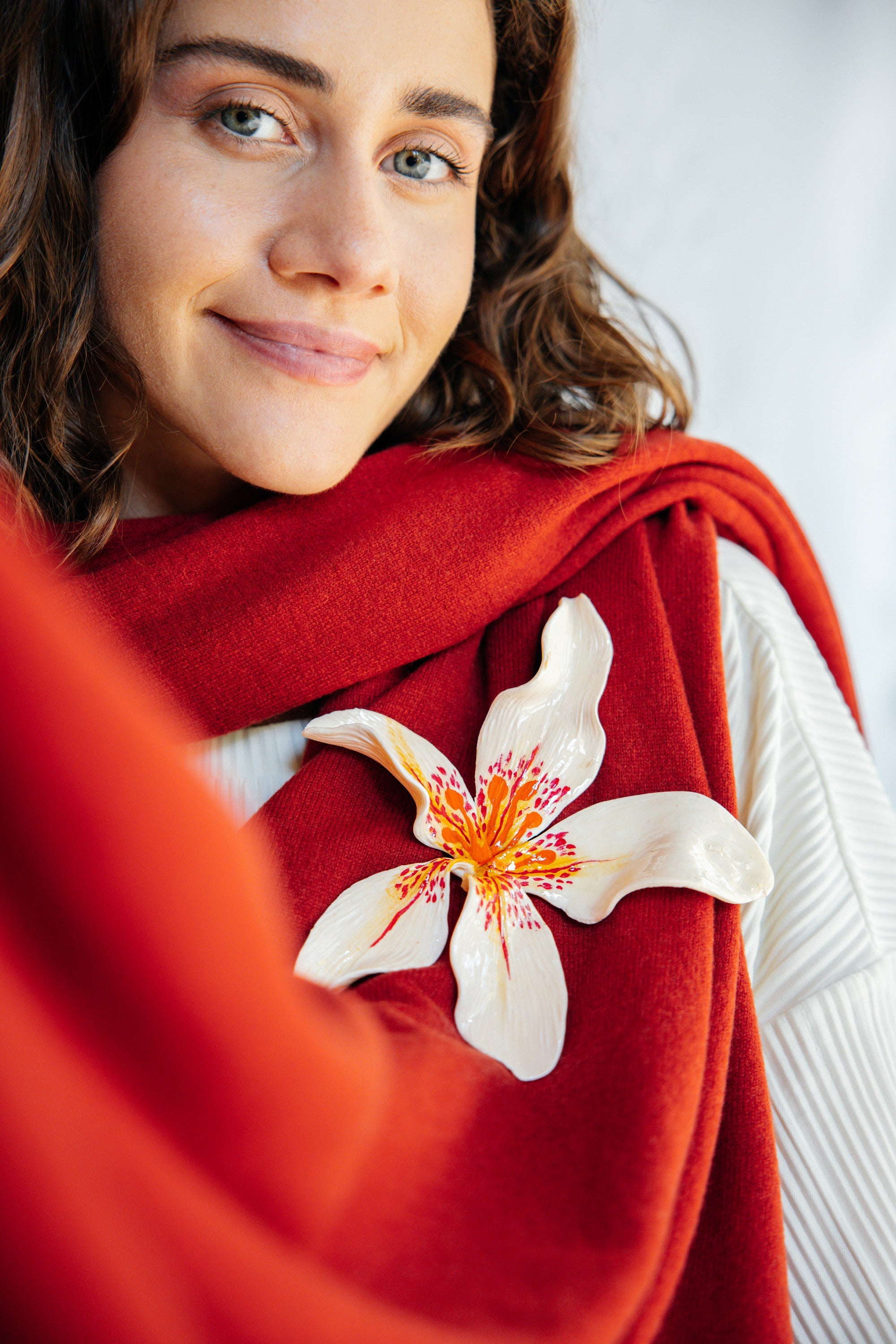 FLORISE - Big Floral Brooch - A/W 25-26 Silent Reverie