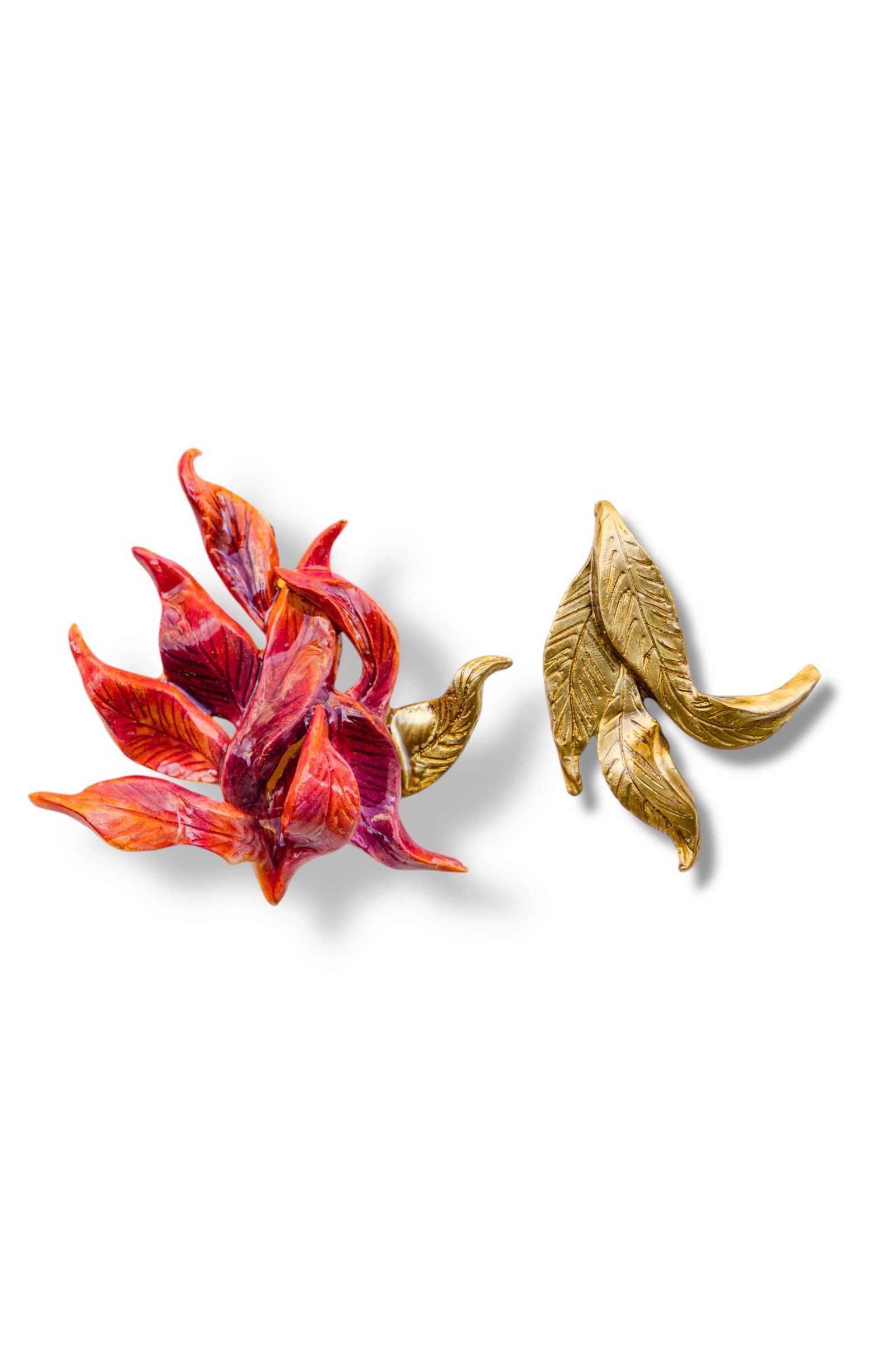 SOLAR FLAME - Floral Earring