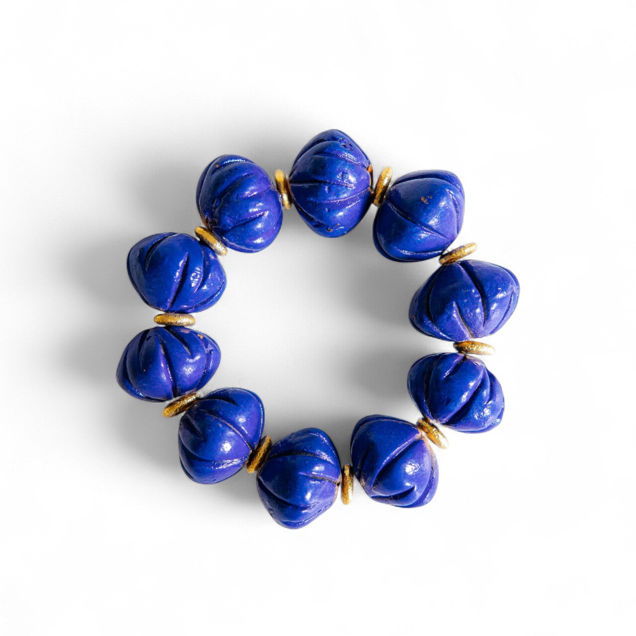 No.13 - Moroccan Pottery Bracelet with Brass - A/W 25-26 Silent Reverie