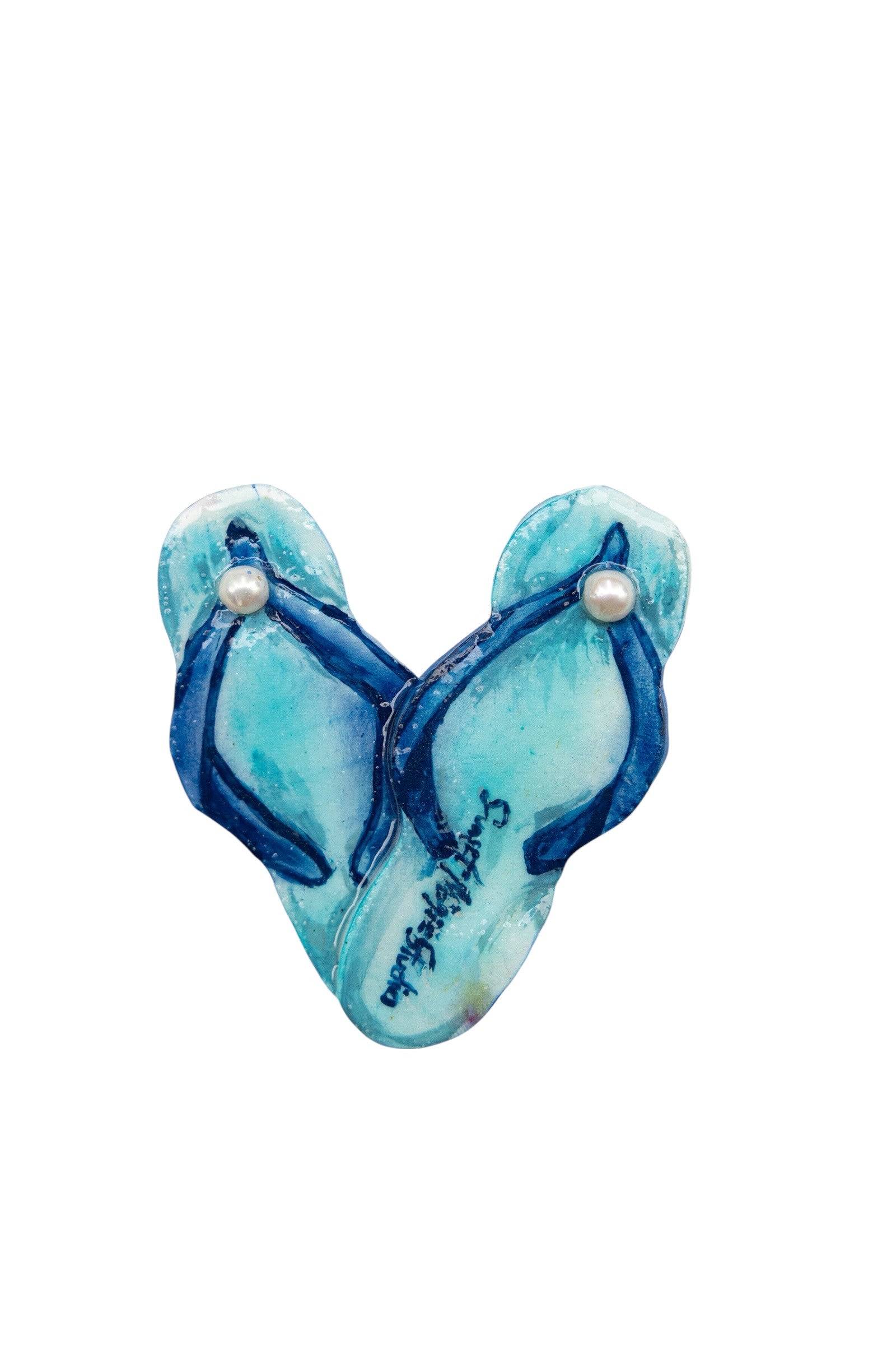 FLIP-FLOP - Pearl Detailed Sandal Brooch - S/S '26
