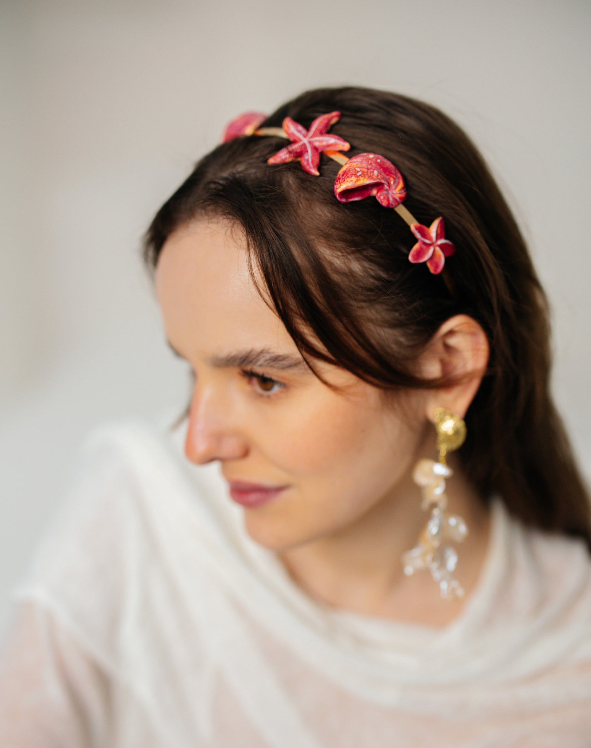 SIREN BLOOM - Polymer Clay Tiara - S/S '26