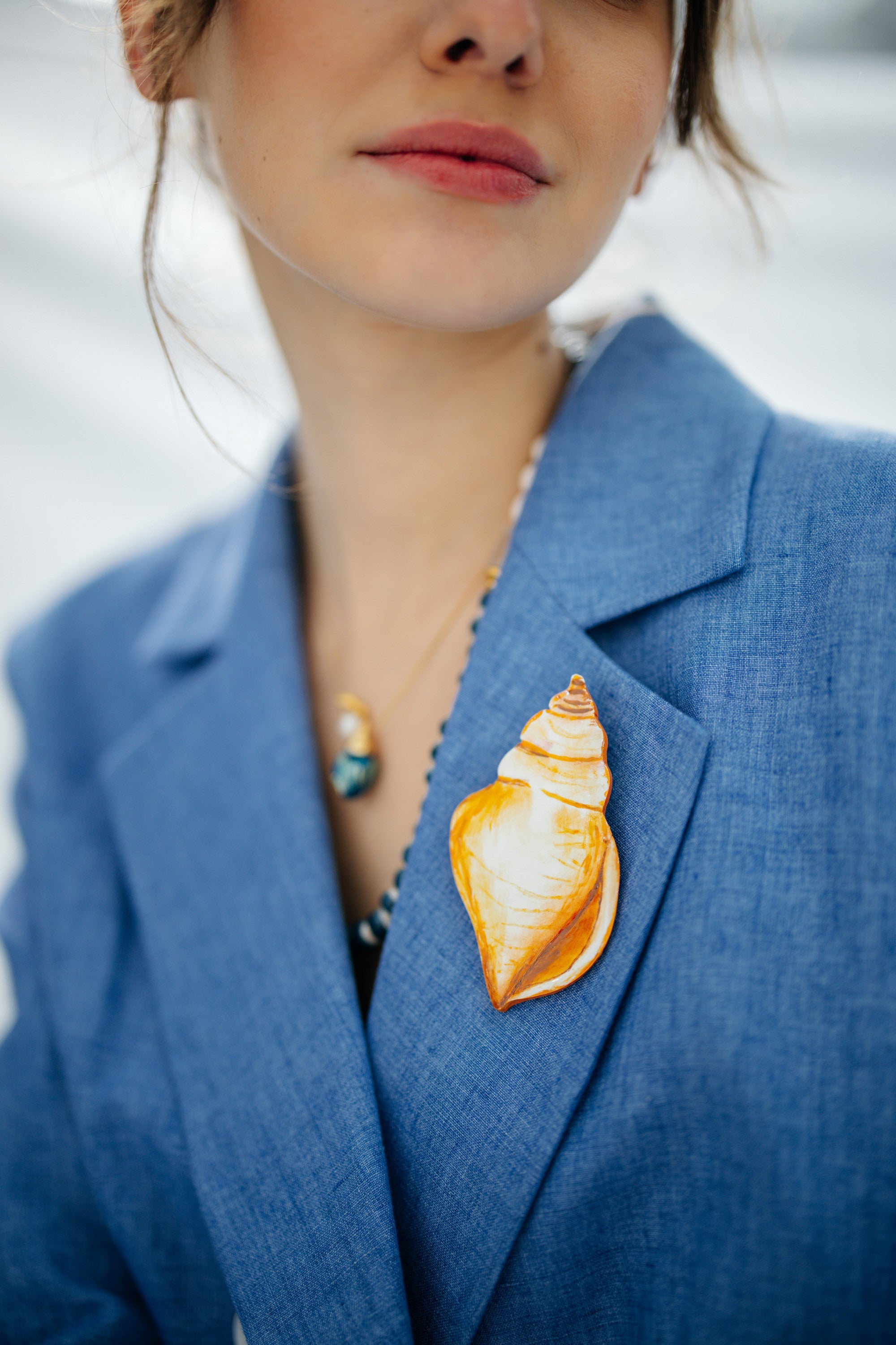 ATLANTIS - Polymer Clay Brooch - S/S '26