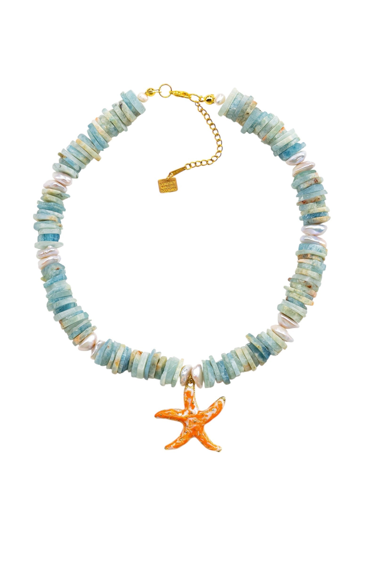 No.40 - Enamel Starfish Necklace - S/S '26