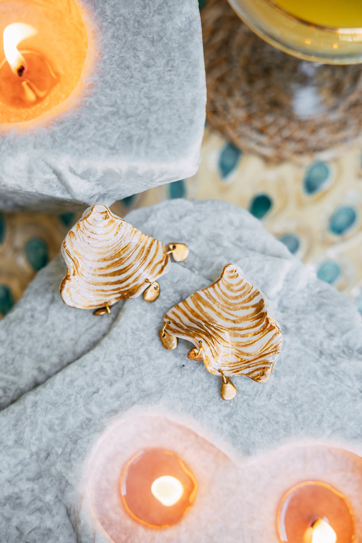 CORDELIA SHELL - Seashell Earrings