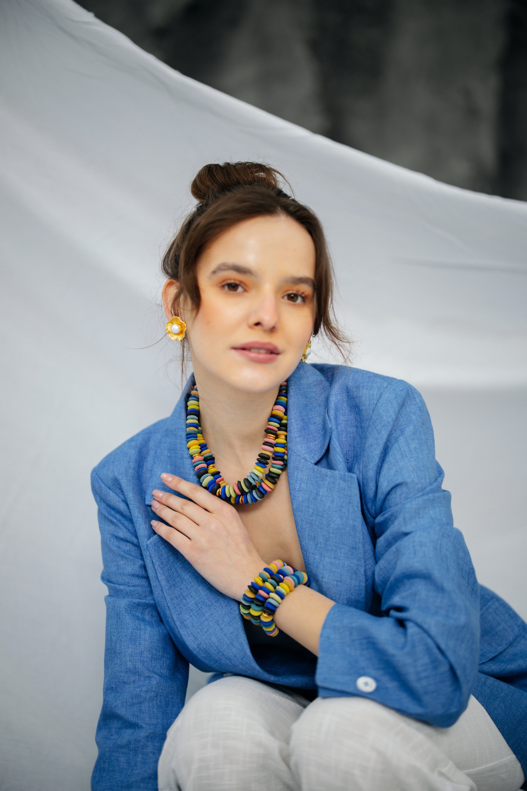 No.17 - Mixed African Glass Necklace - S/S '26