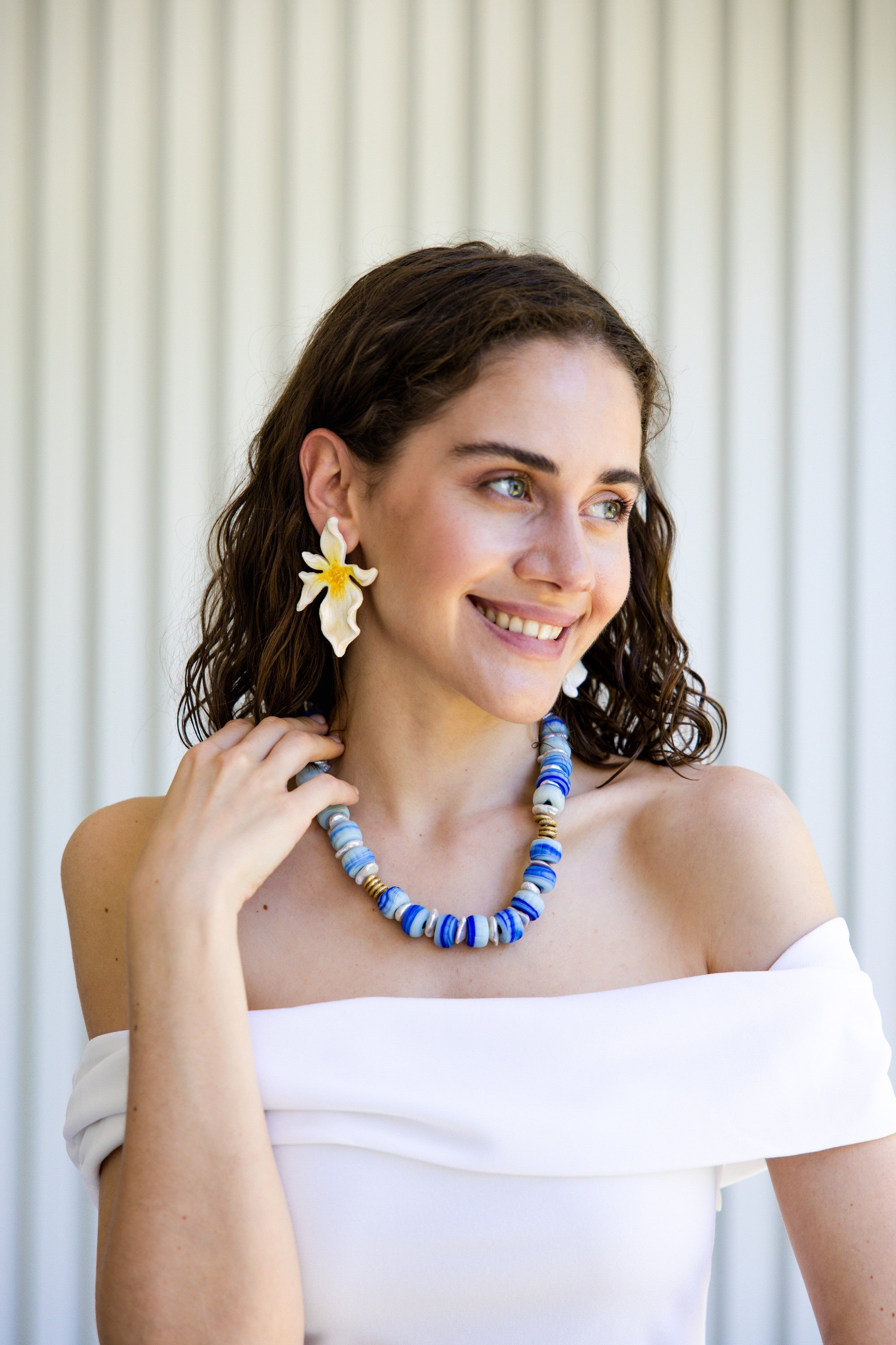 SOLEIL D'AUBE - Luminous Statement Earrings