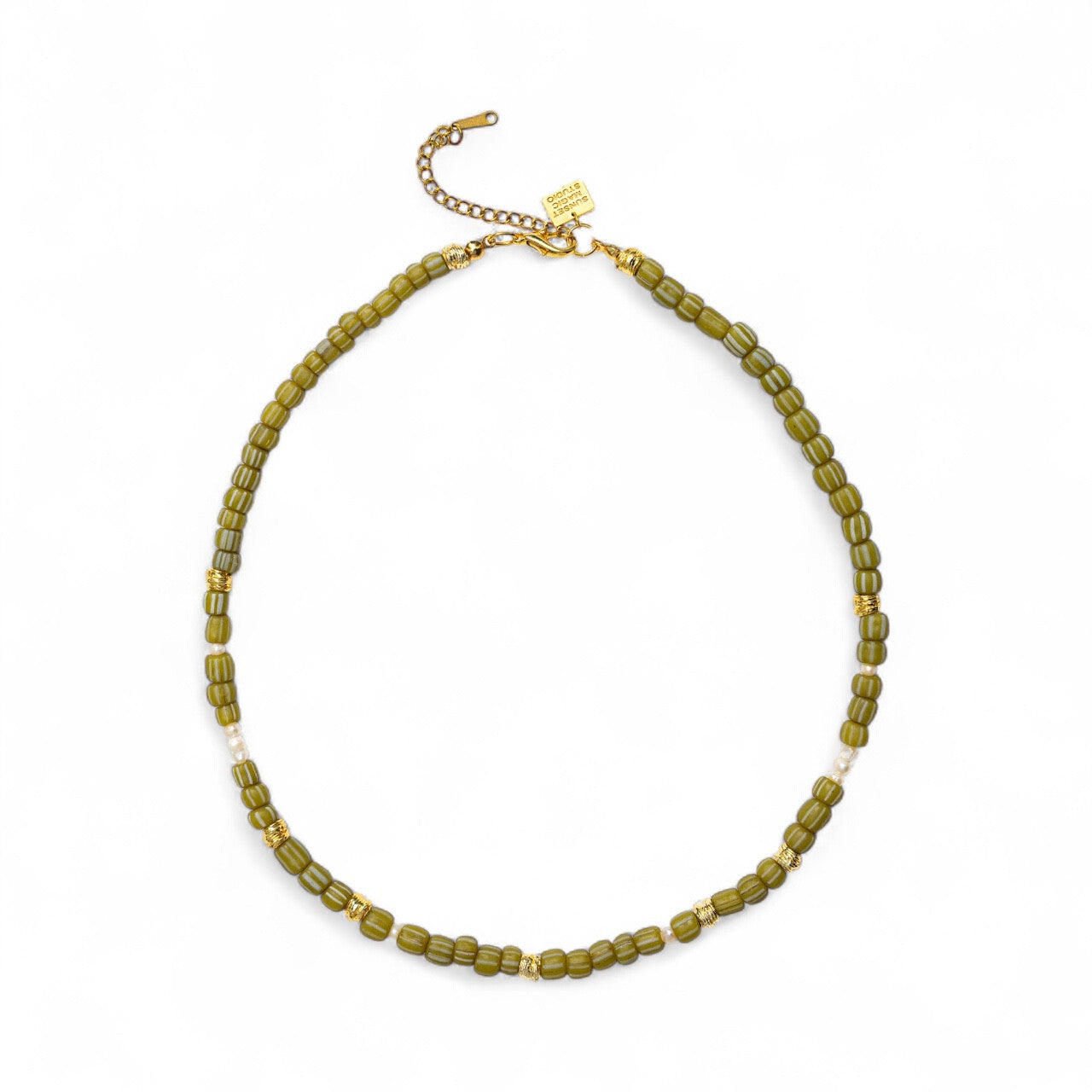 No.21 - Handmade African Bead Necklace - A/W 25-26 Silent Reverie
