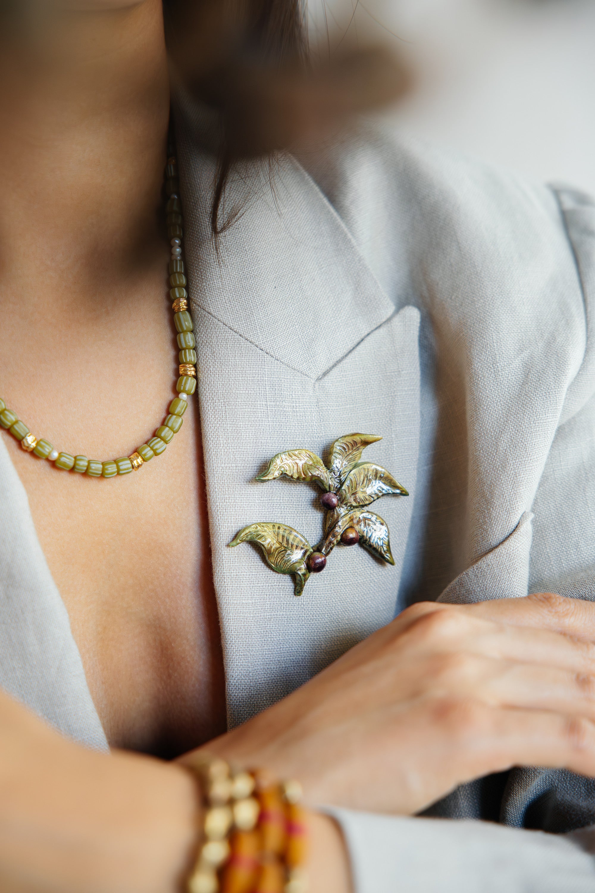 NOCTURNA - Sparkling Brooch - A/W 25-26 Silent Reverie