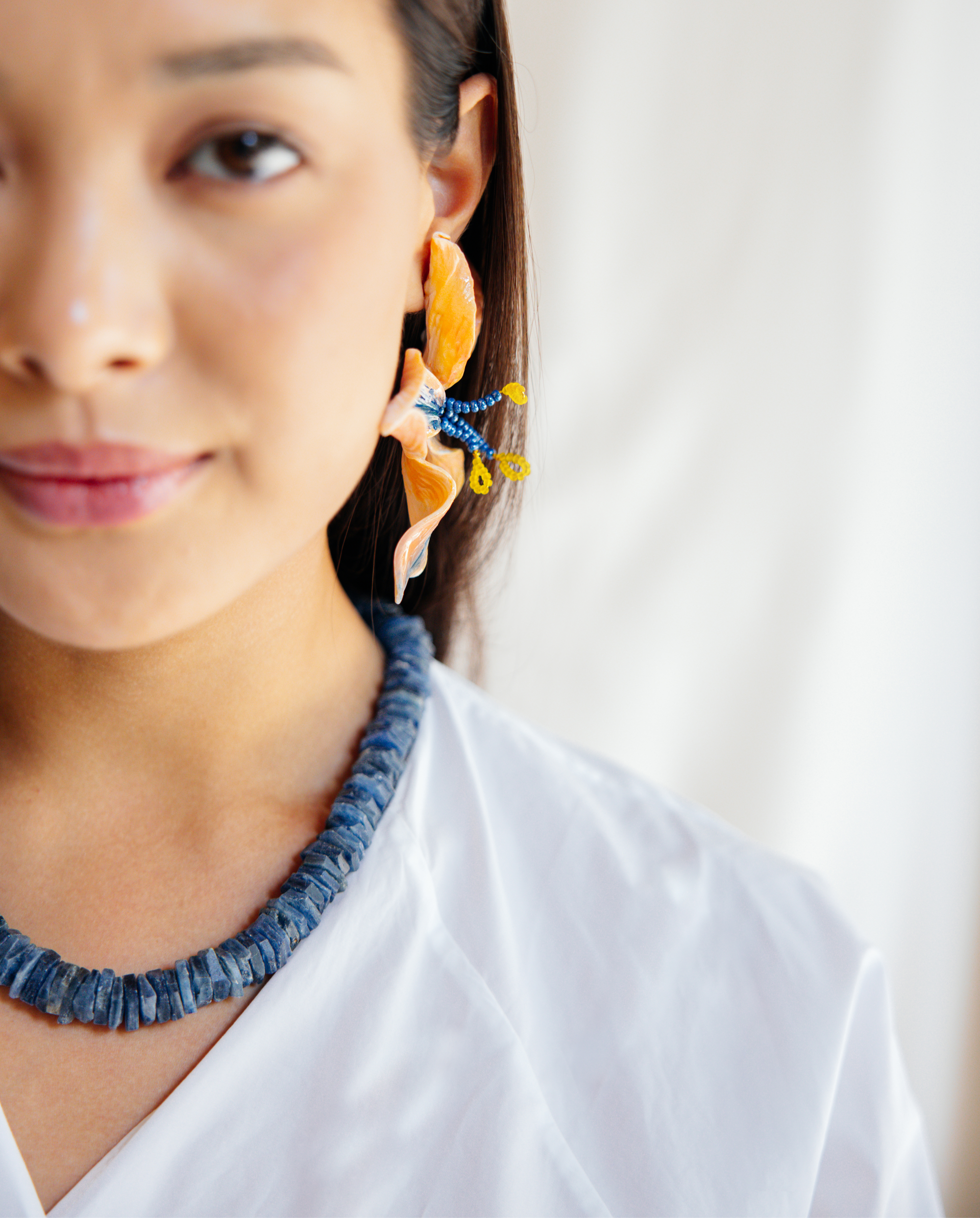 No.11 - Lapis Lazuli Row Necklace - A/W 25-26 Silent Reverie