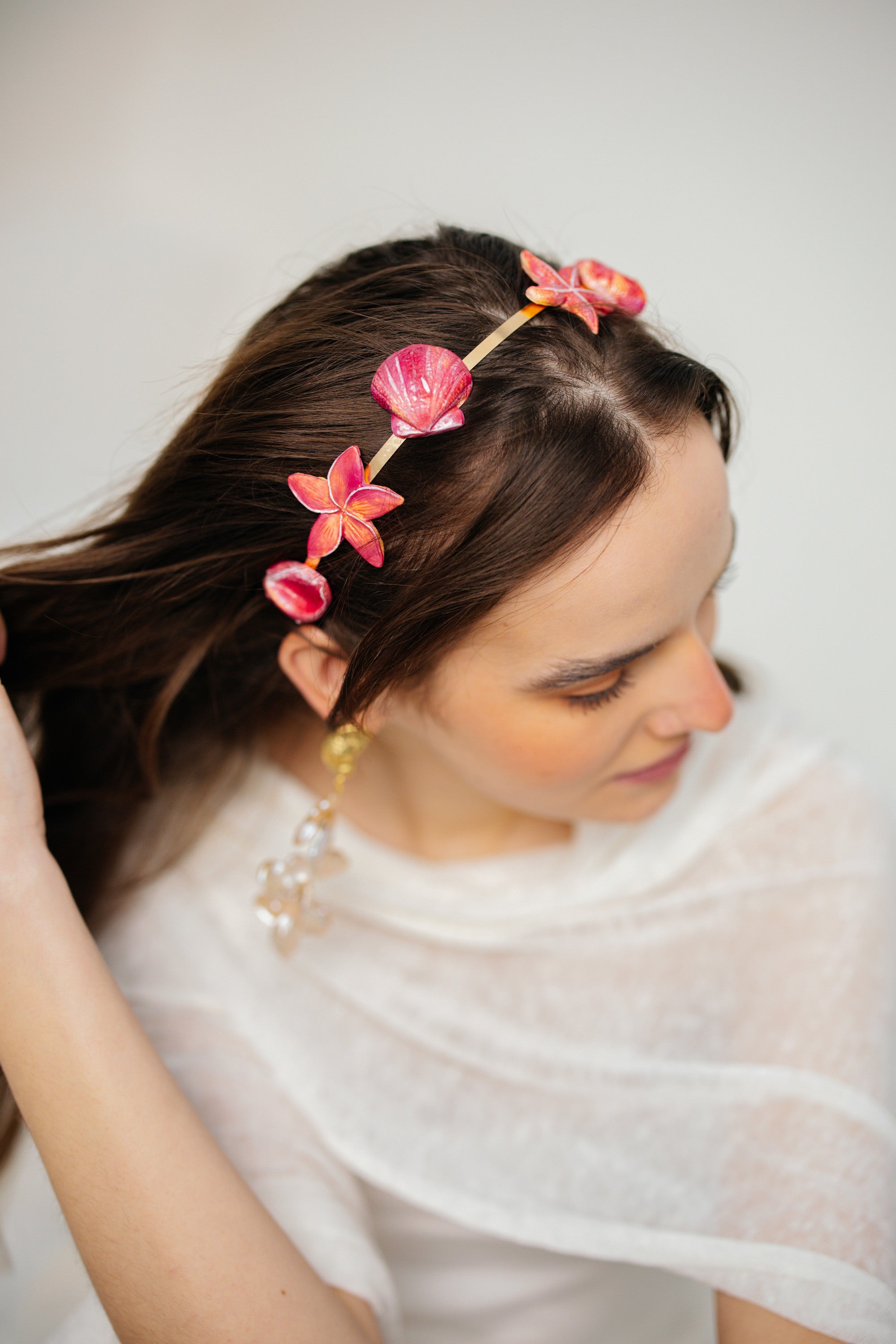 SIREN BLOOM - Polymer Clay Tiara - S/S '26
