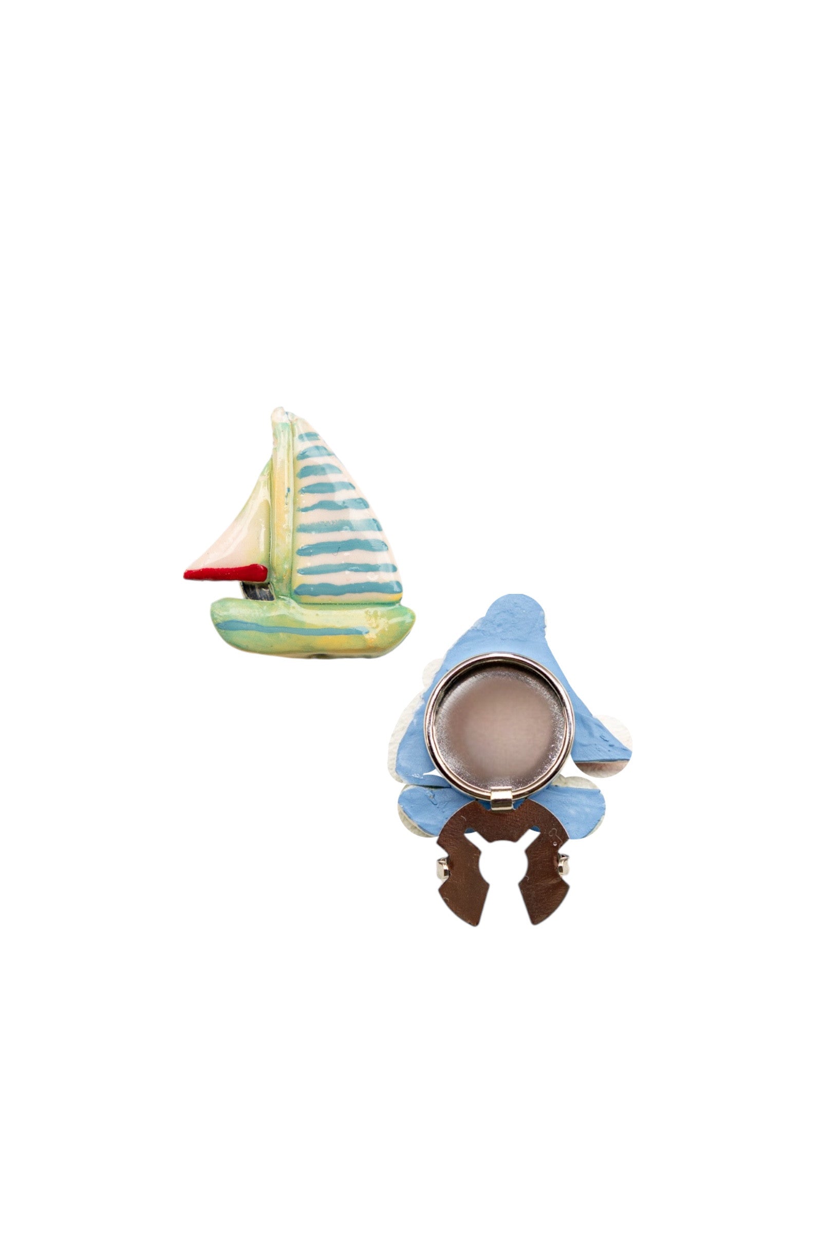 SAIL AWAY - Button Cover Pair - S/S '26