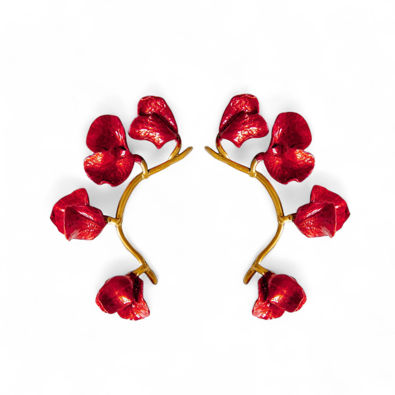 ROSALITH - Elegant Long Branch Form Earring - A/W 25-26 Silent Reverie