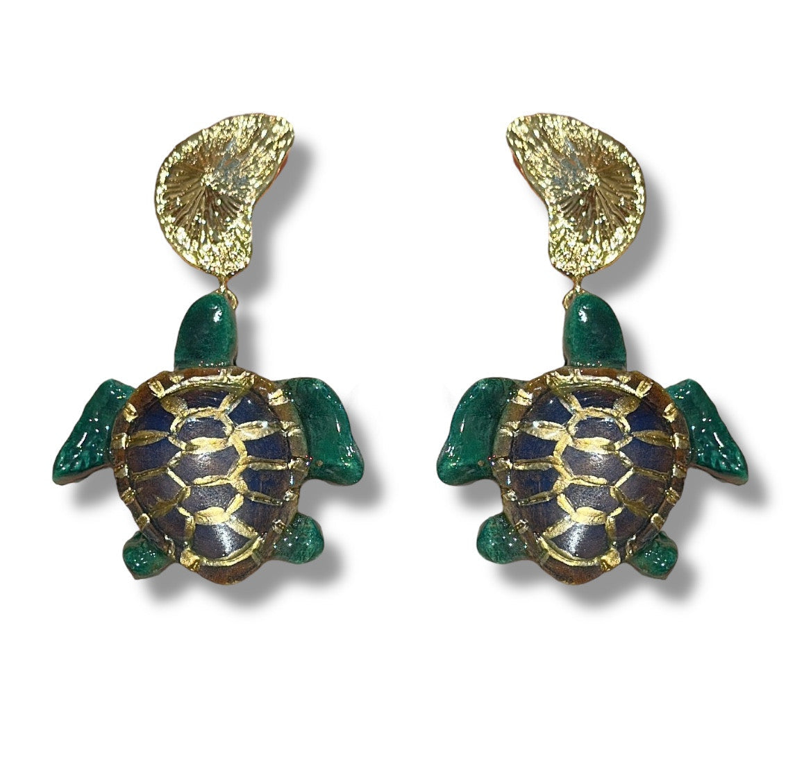 CARETTA D’ORO - Turtle Shaped Earring
