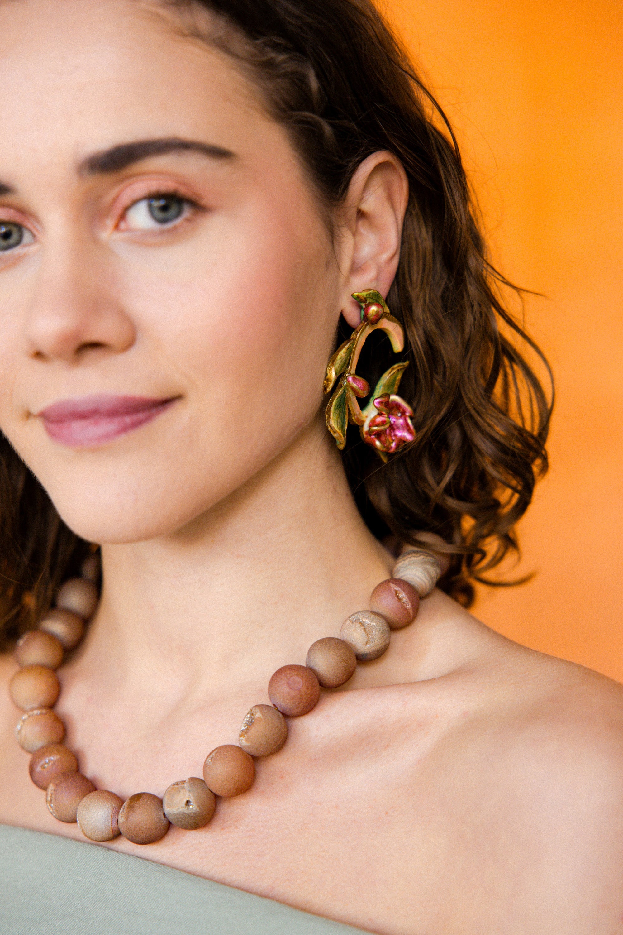 NIXIE - Asymmetrical Boho Earring